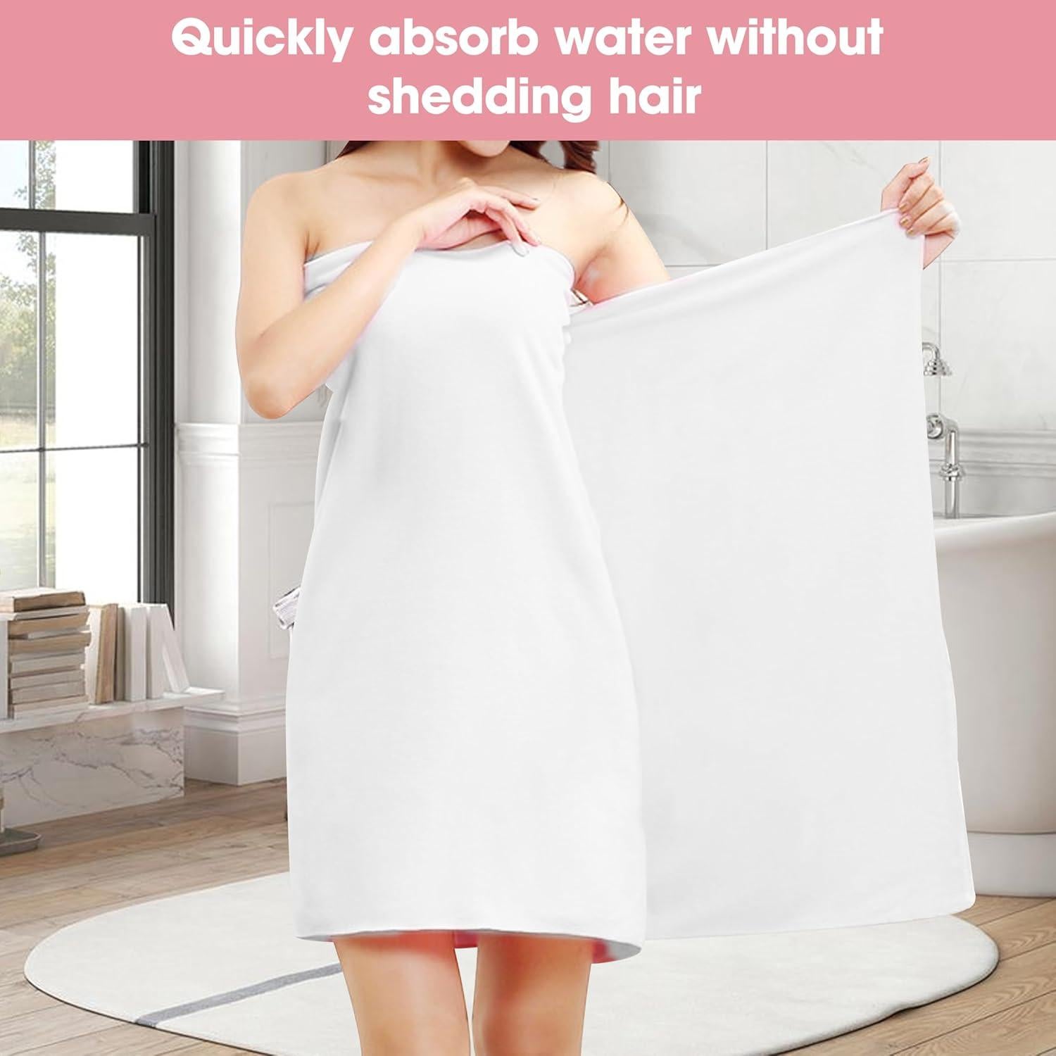 Juego de Toallas de Microfibra fhgnysm - 3 Piezas Absorbentes