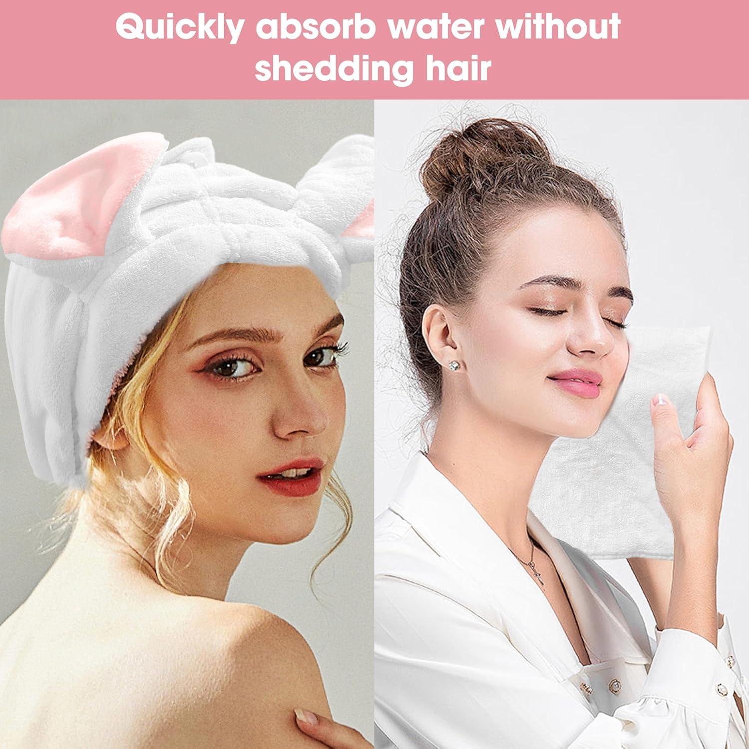 Juego de Toallas de Microfibra fhgnysm - 3 Piezas Absorbentes