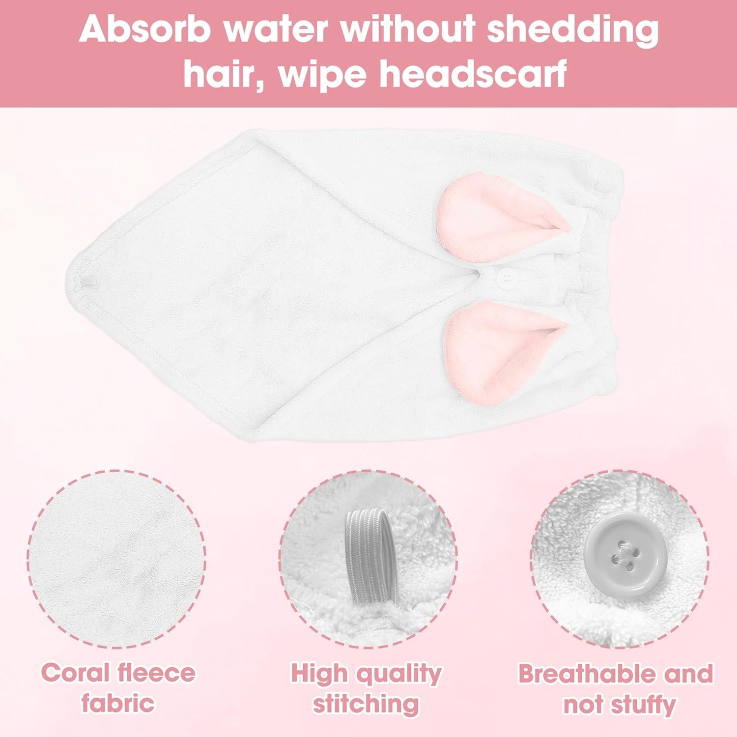 Juego de Toallas de Microfibra fhgnysm - 3 Piezas Absorbentes