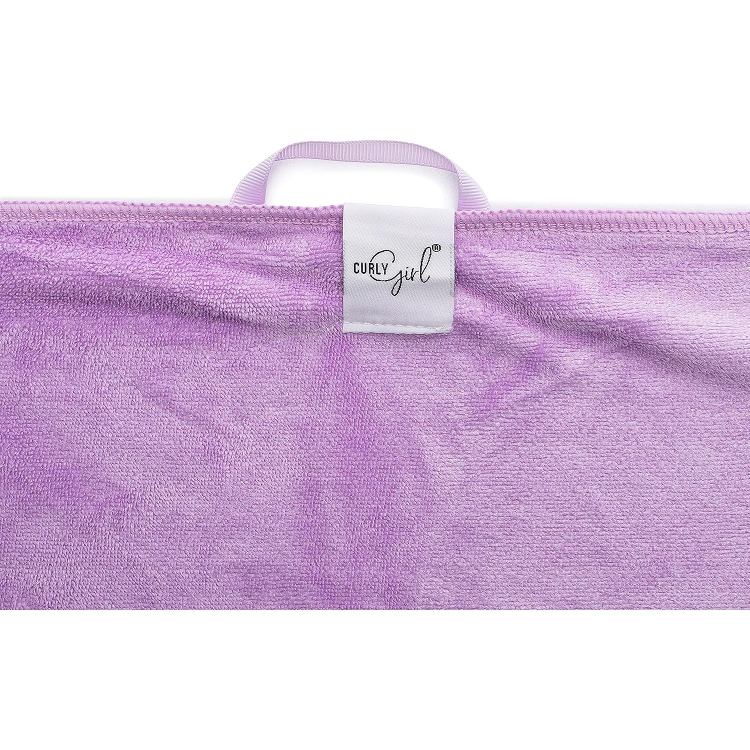 Toalla de Microfibra Curly Girl Lavanda Anti-Frizz 55.88x99.06cm