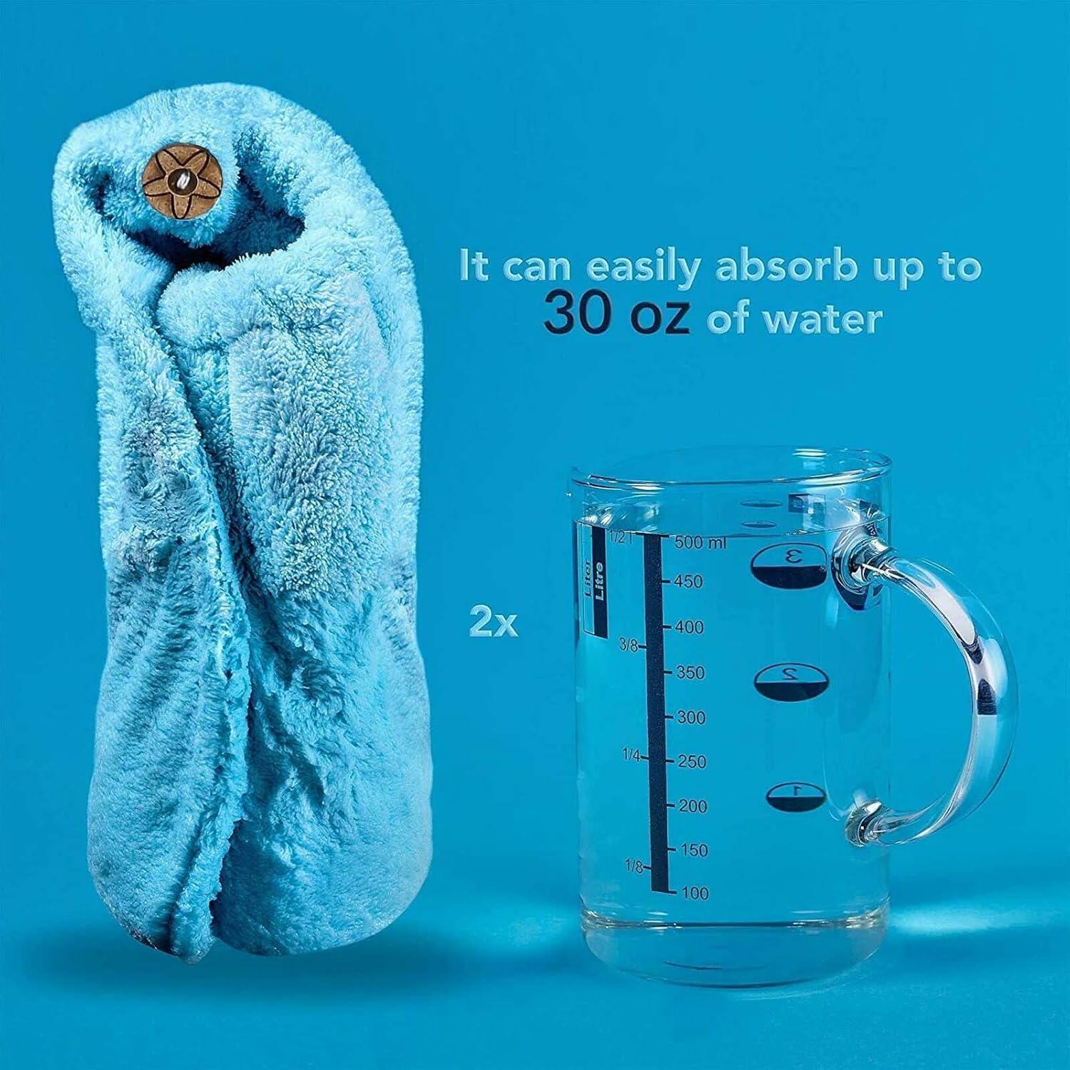 Toalla de Microfibra para el Cabello Kipzy - Absorbente y Suave