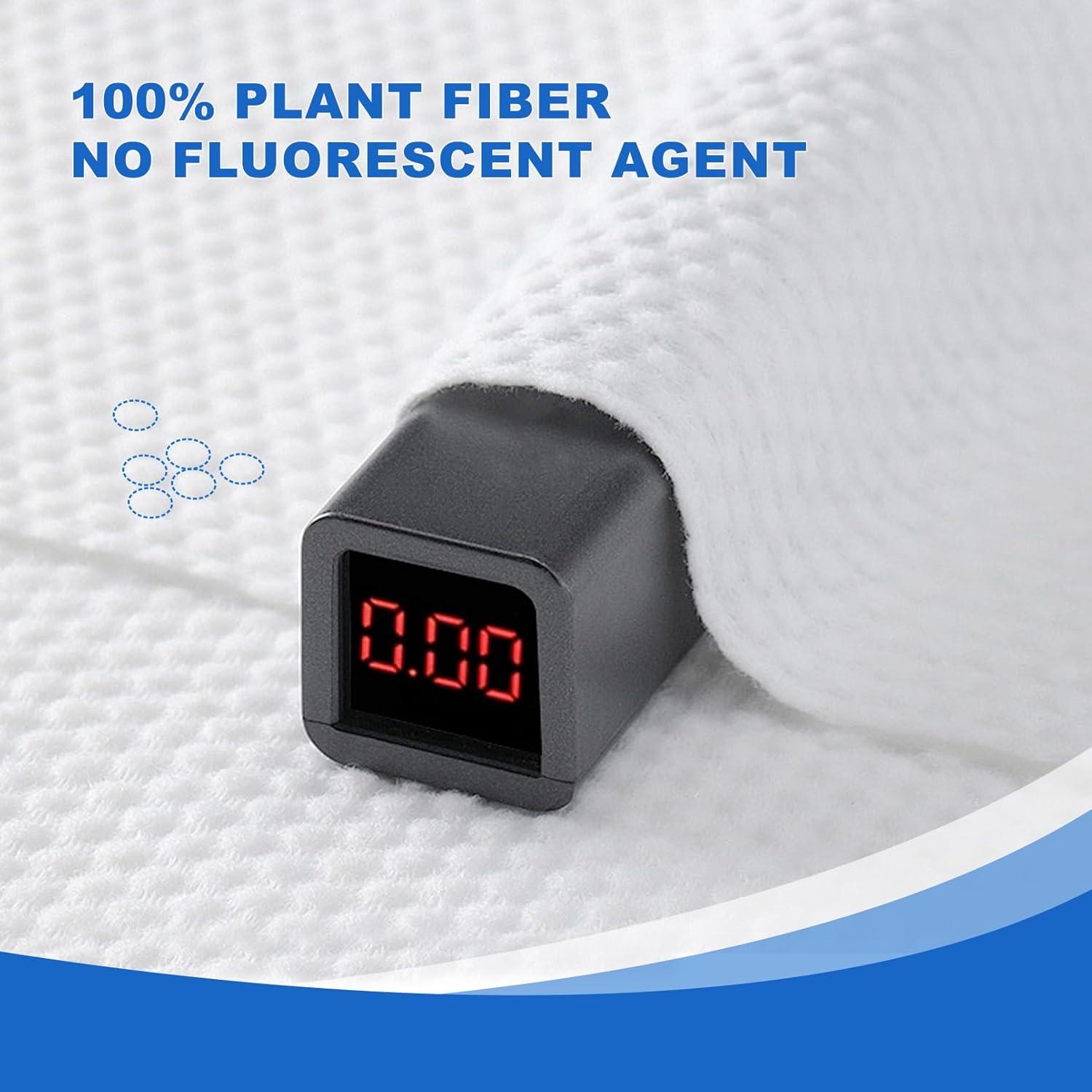 Paquete de 7 Toallas Desechables de Microfibra Mokaso 69.85x24.89cm