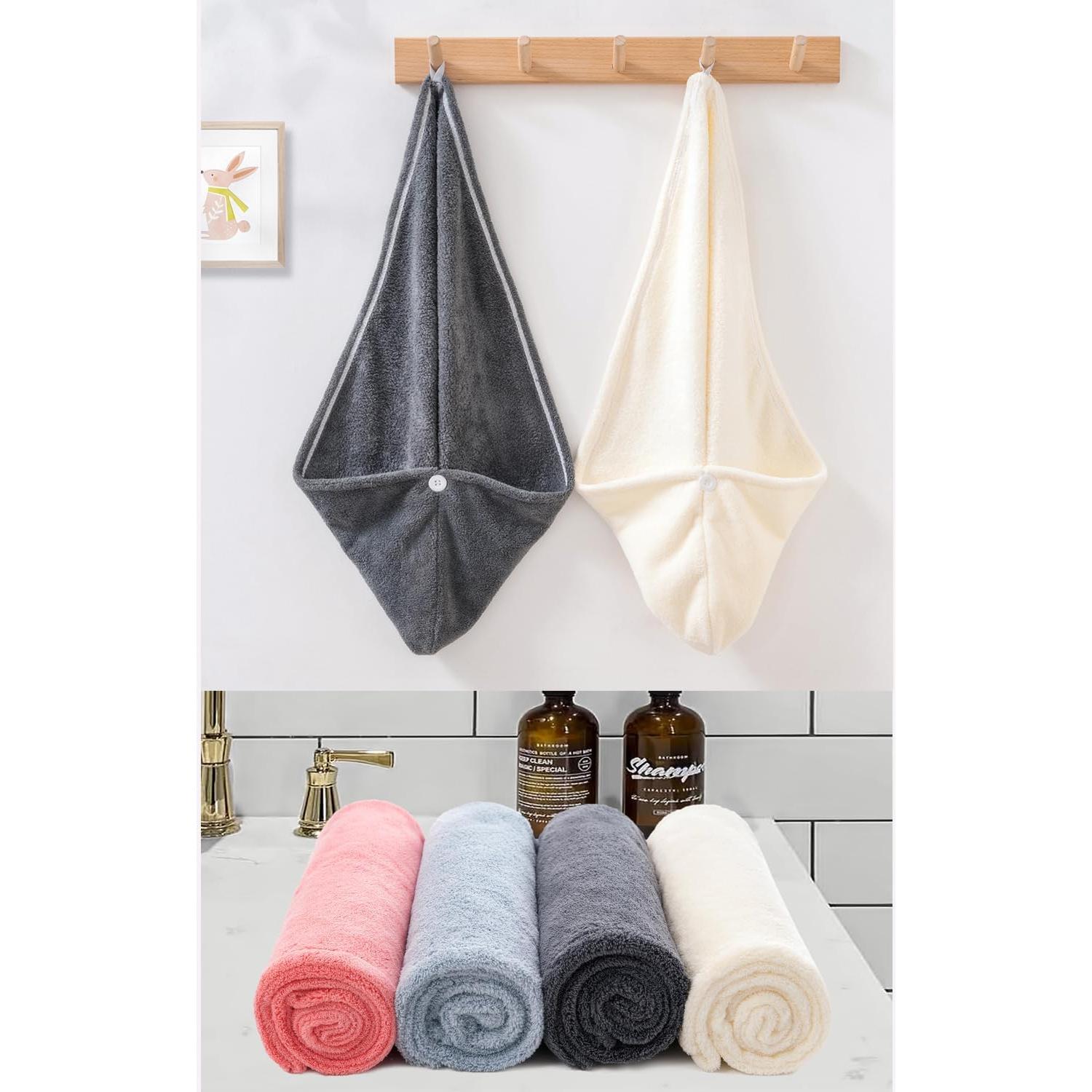 Toalla de Microfibra Lumimi 6 Piezas Secado Rápido 25x65cm