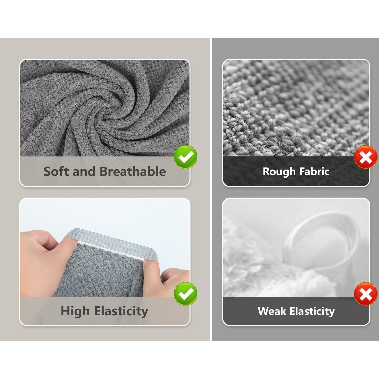 Toalla para el cabello Molirex 2 unidades microfibra anti-frizz