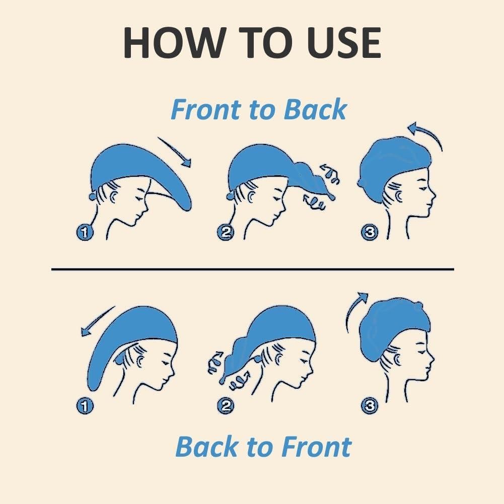 Toalla de Microfibra para el Cabello ALPELA - 2 Unidades, Secado Rápido