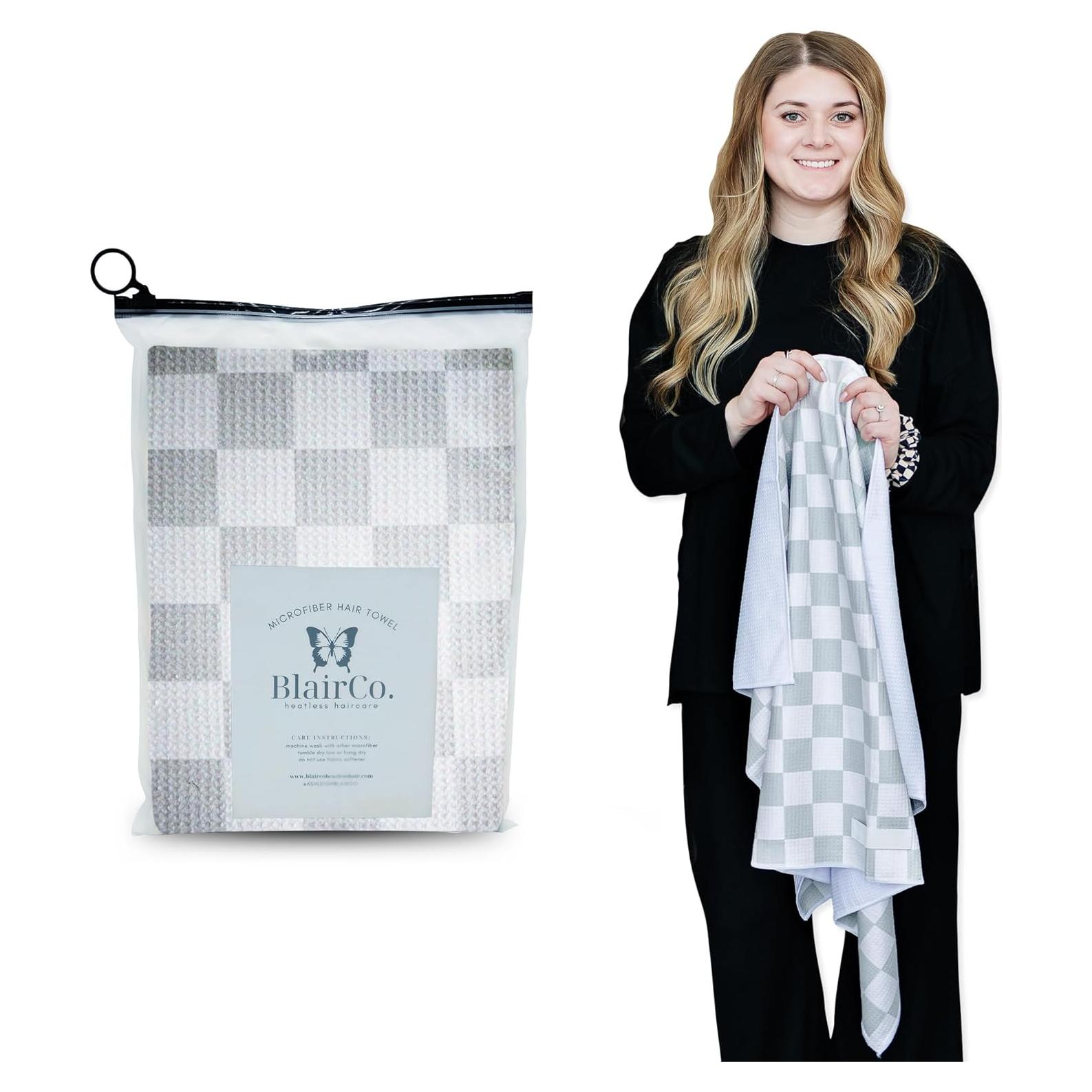 Toalla de Microfibra para Cabello BlairCo 107x66 cm Anti-Frizz