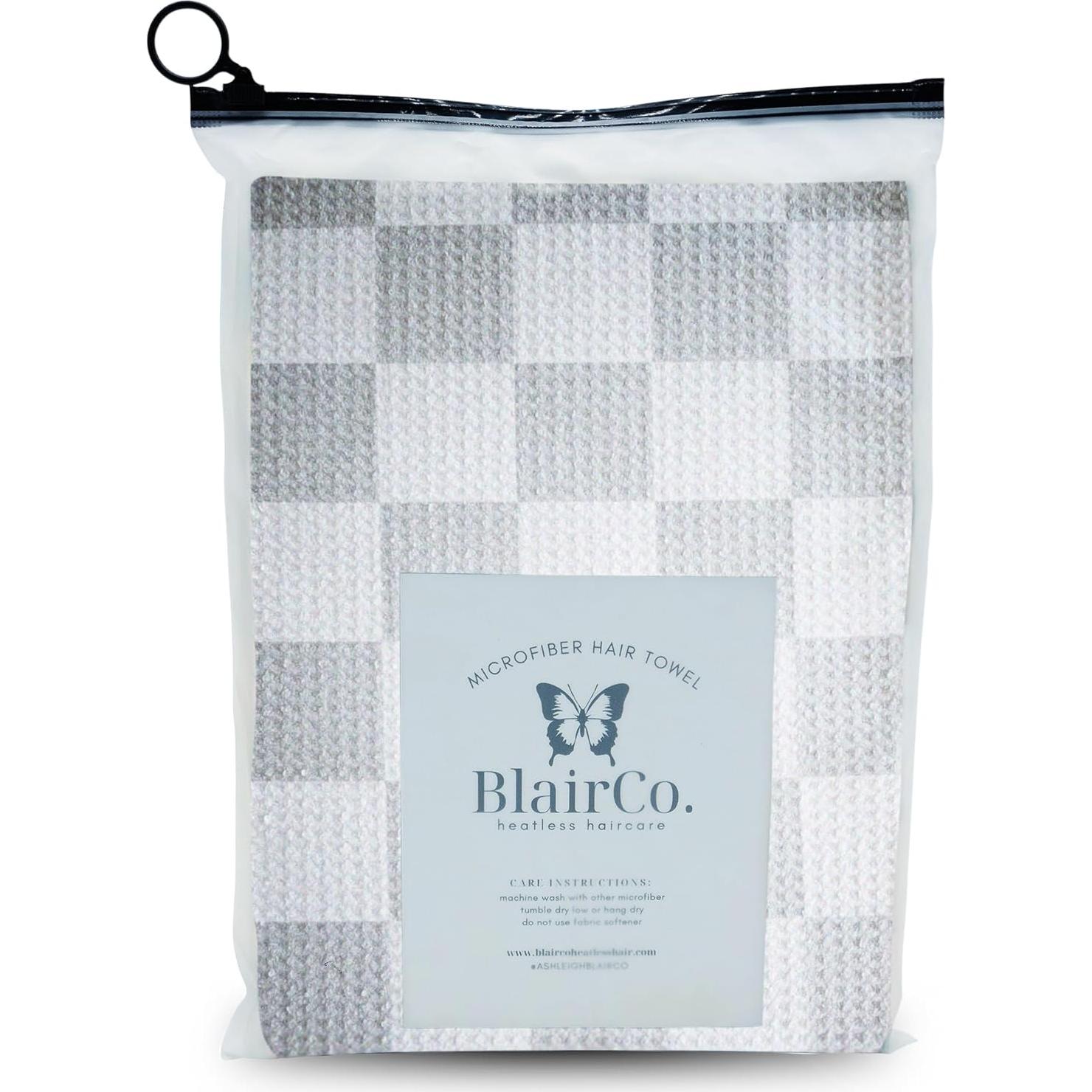 Toalla de Microfibra para Cabello BlairCo 107x66 cm Anti-Frizz