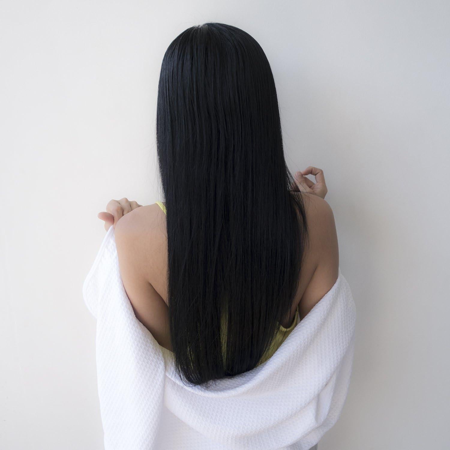 Toalla de Cabello Microfibra Cuerpo Deseado 114.3x63.5 cm Blanca