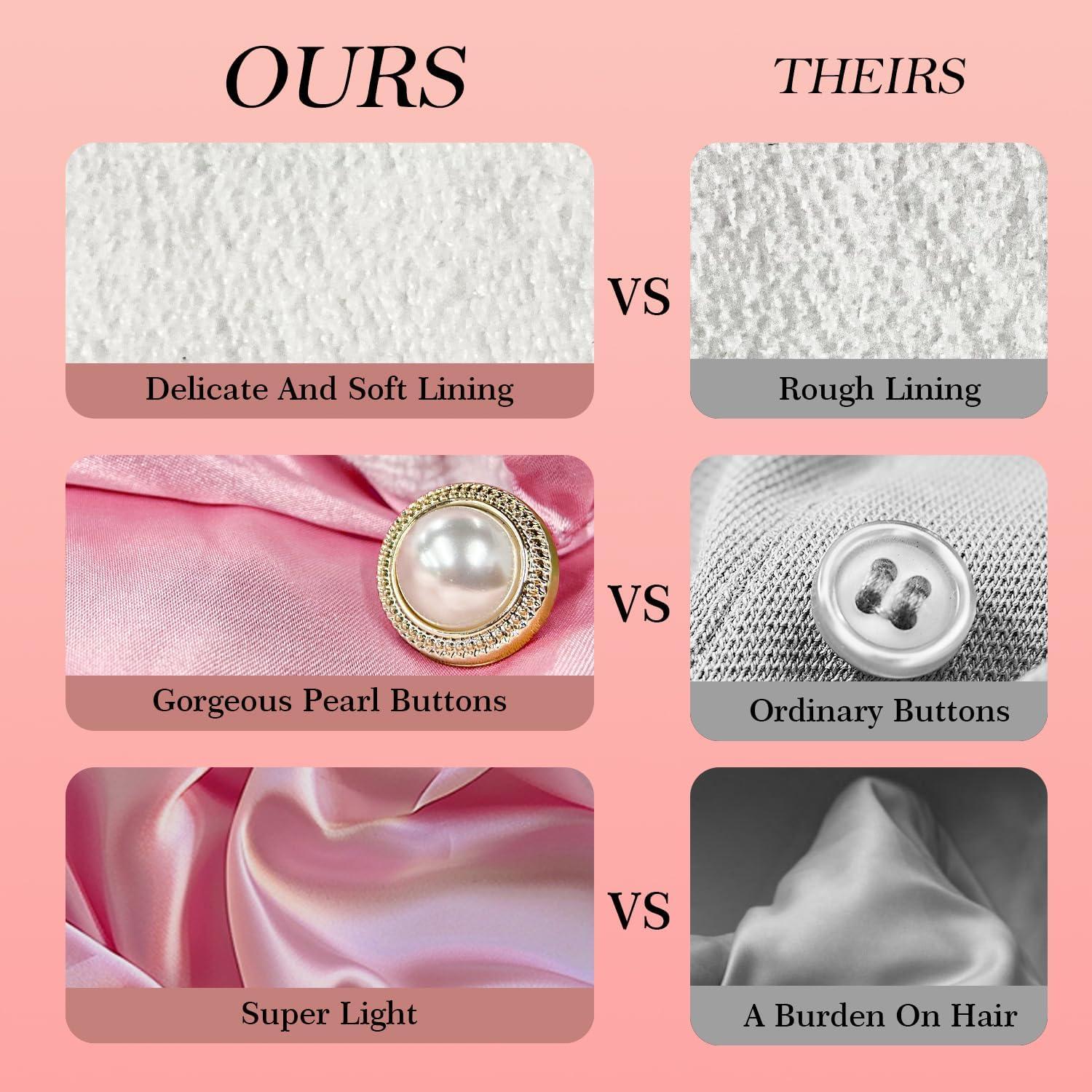 Toalla de Envoltura para Cabello Bsofter Microfibra Rosa 1 Paquete