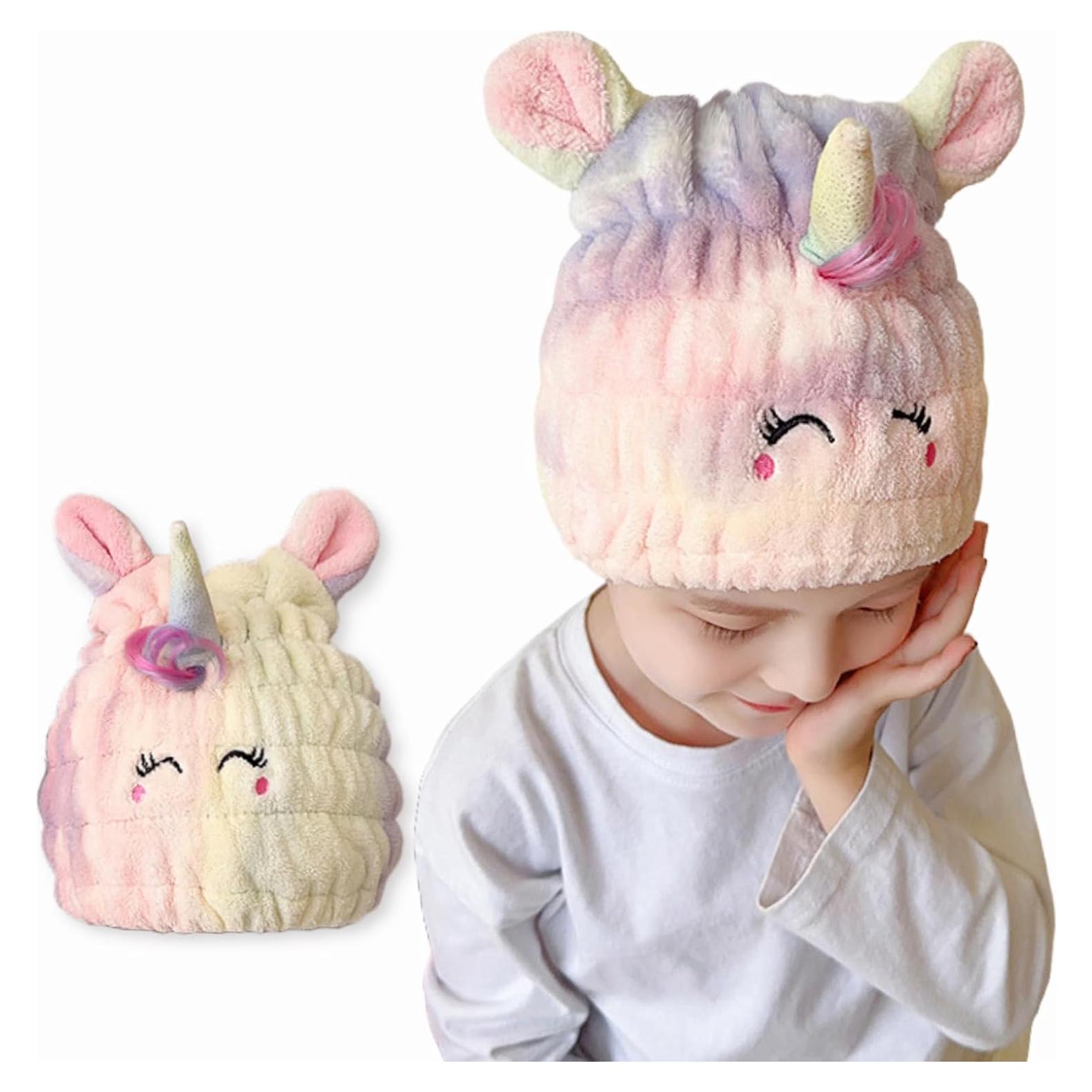 Toalla de Microfibra para Cabello Niños LCBD Unicornio 20cm