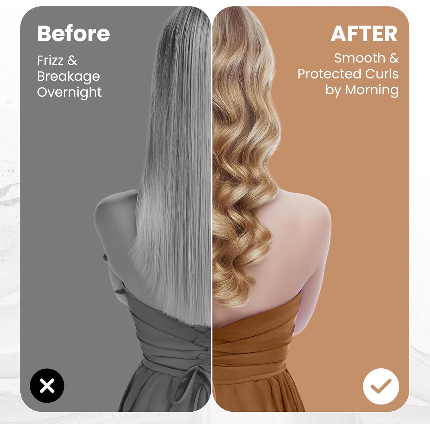 Conjunto 5 en 1 para Cabello Rizado VIBESKIN - Spray, Cepillo, Toalla