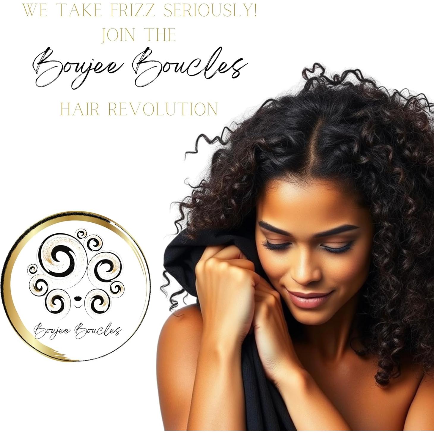 Toallas de Microfibra Boujee Boucles para Cabello Rizado - Set de 5