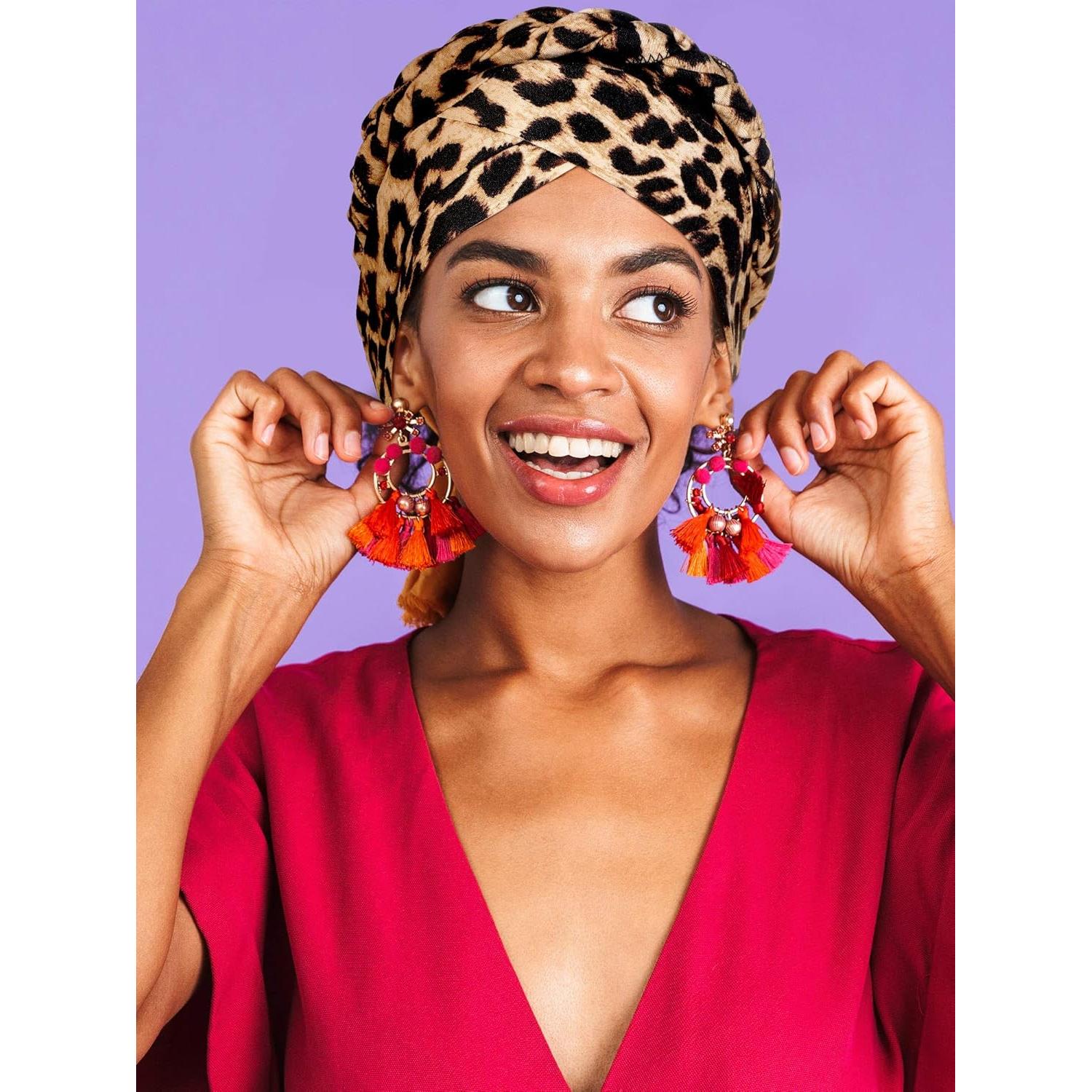 Gorras Turbante SATINIOR 3 Pcs para Mujeres - Algodón