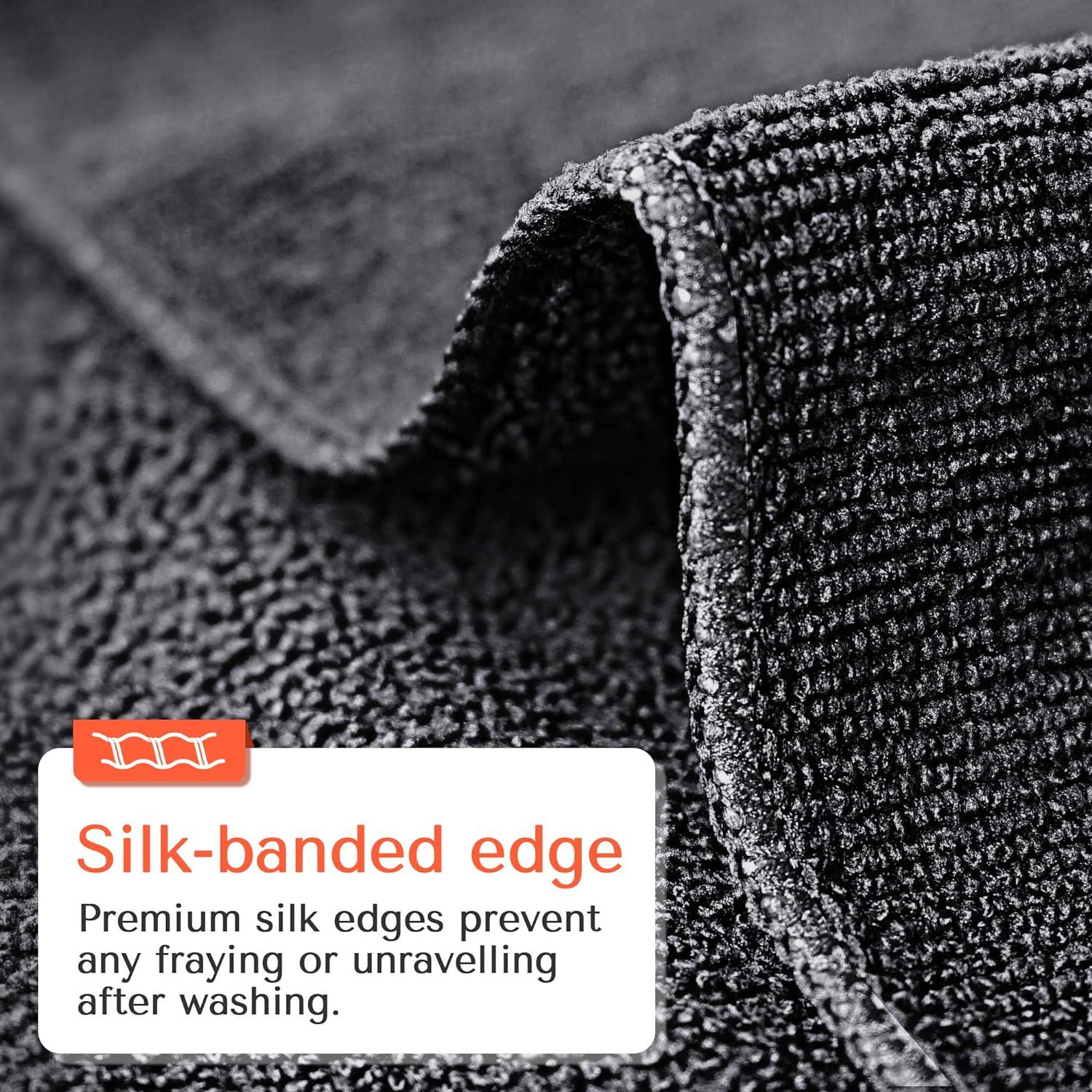 Toallas de Microfibra TASALON para Salón - Paquete de 10 - 73.66x40.64 cm