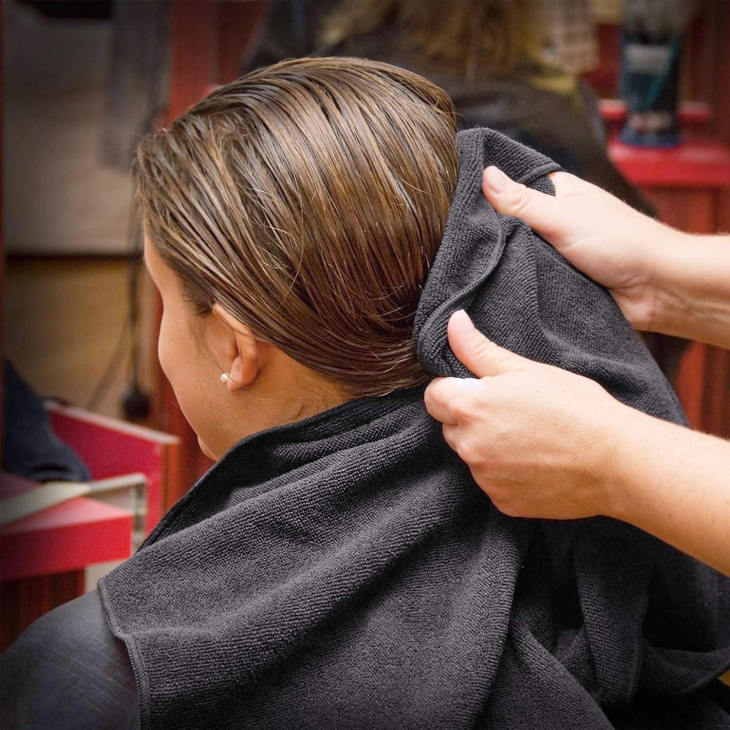 Toallas de Microfibra TASALON para Salón - Paquete de 10 - 73.66x40.64 cm