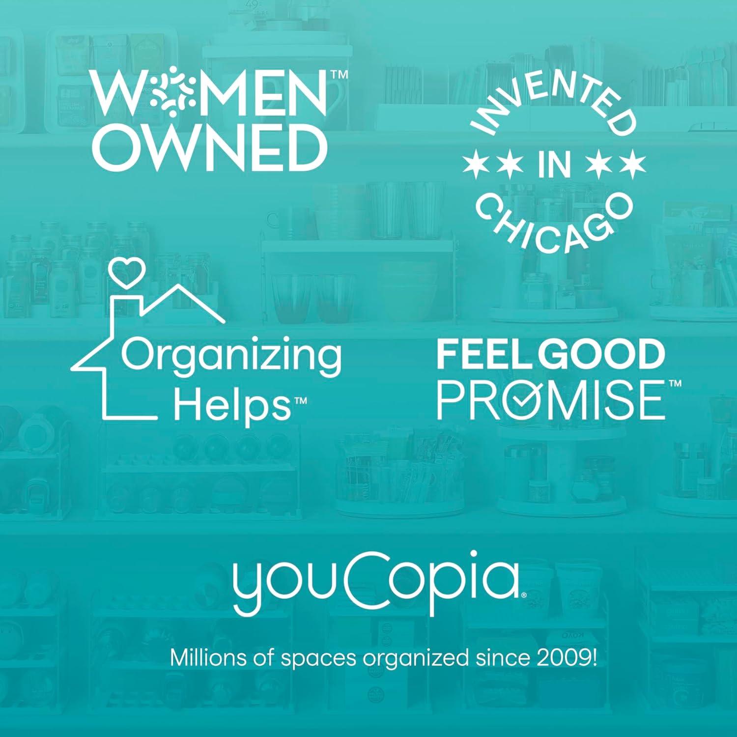 Estante Ajustable YouCopia para Utensilios de Hornear Blanco