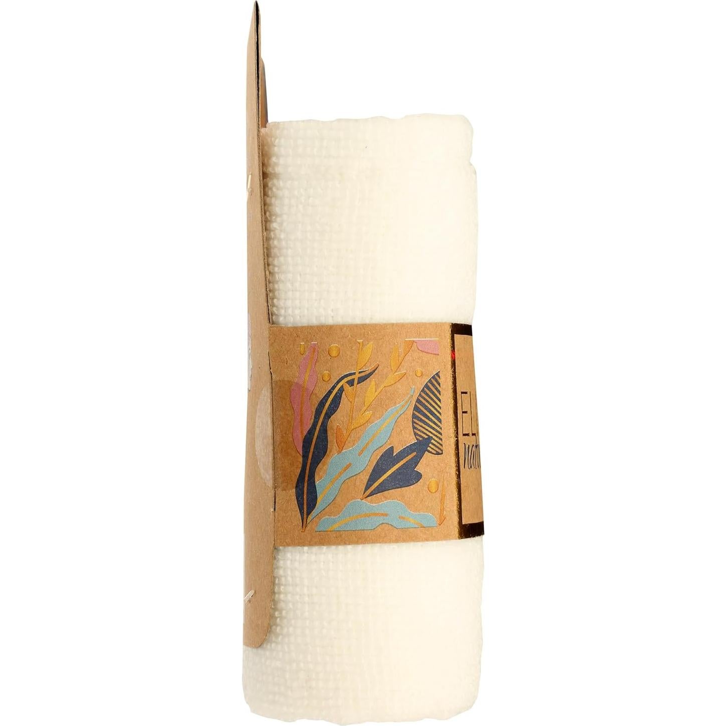 Turbante de Microfibra para Cabello Elite Natural 18x12cm