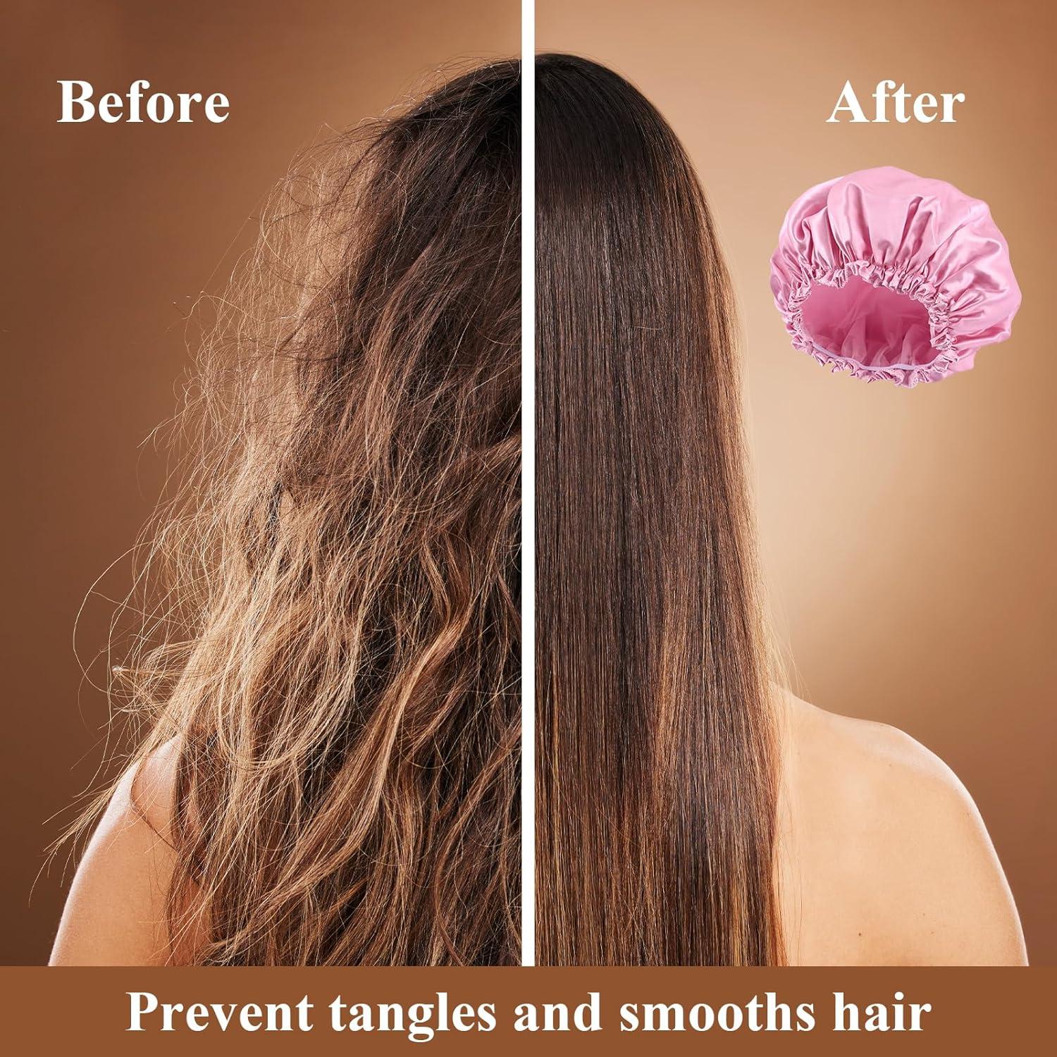 Gorro de Ducha Reutilizable PURAIMA - Impermeable Doble Capa