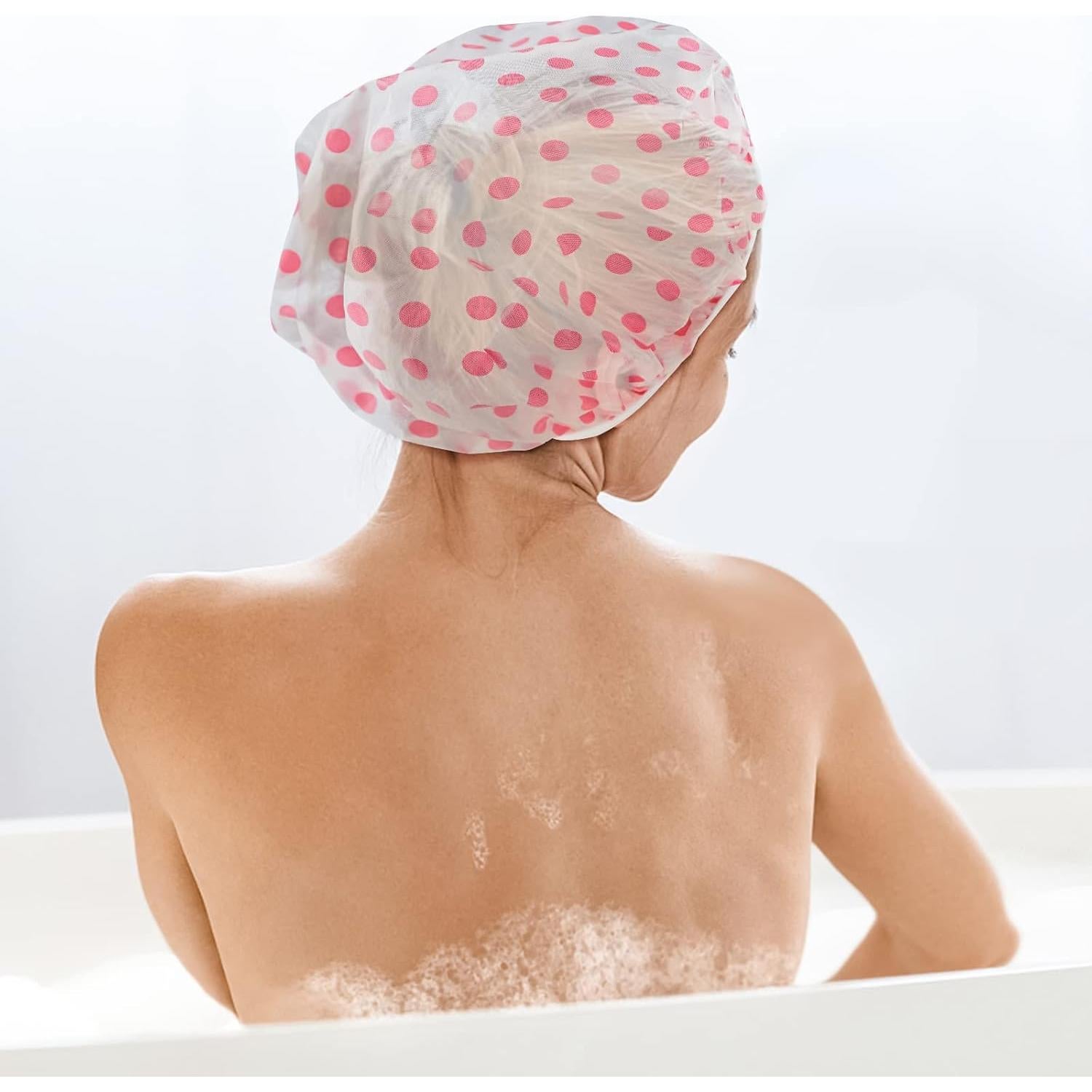 3 Gorras de Ducha Impermeables Zuihug - Desechables y Reutilizables