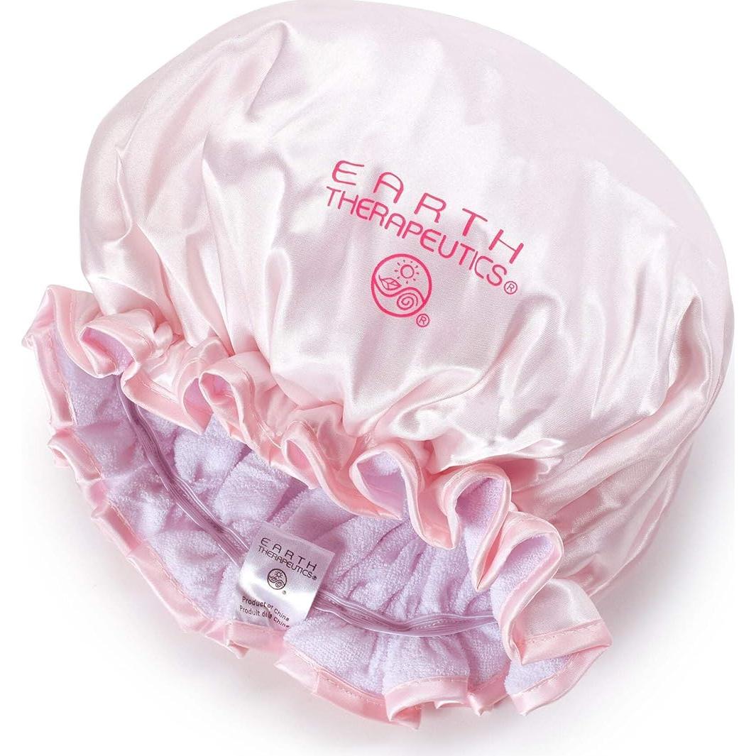 Gorro de Ducha Deluxe Earth Therapeutics - Impermeable y Suave