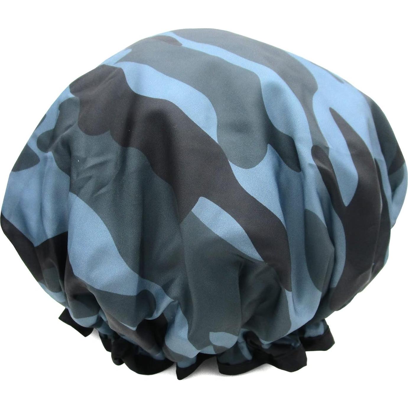 Gorro de Ducha Impermeable Reutilizable ZKLLGHE Camuflaje