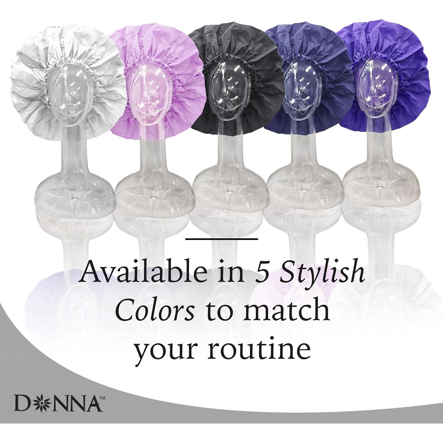 Gorro de Ducha Super Jumbo Donna Impermeable Rosa 1pc