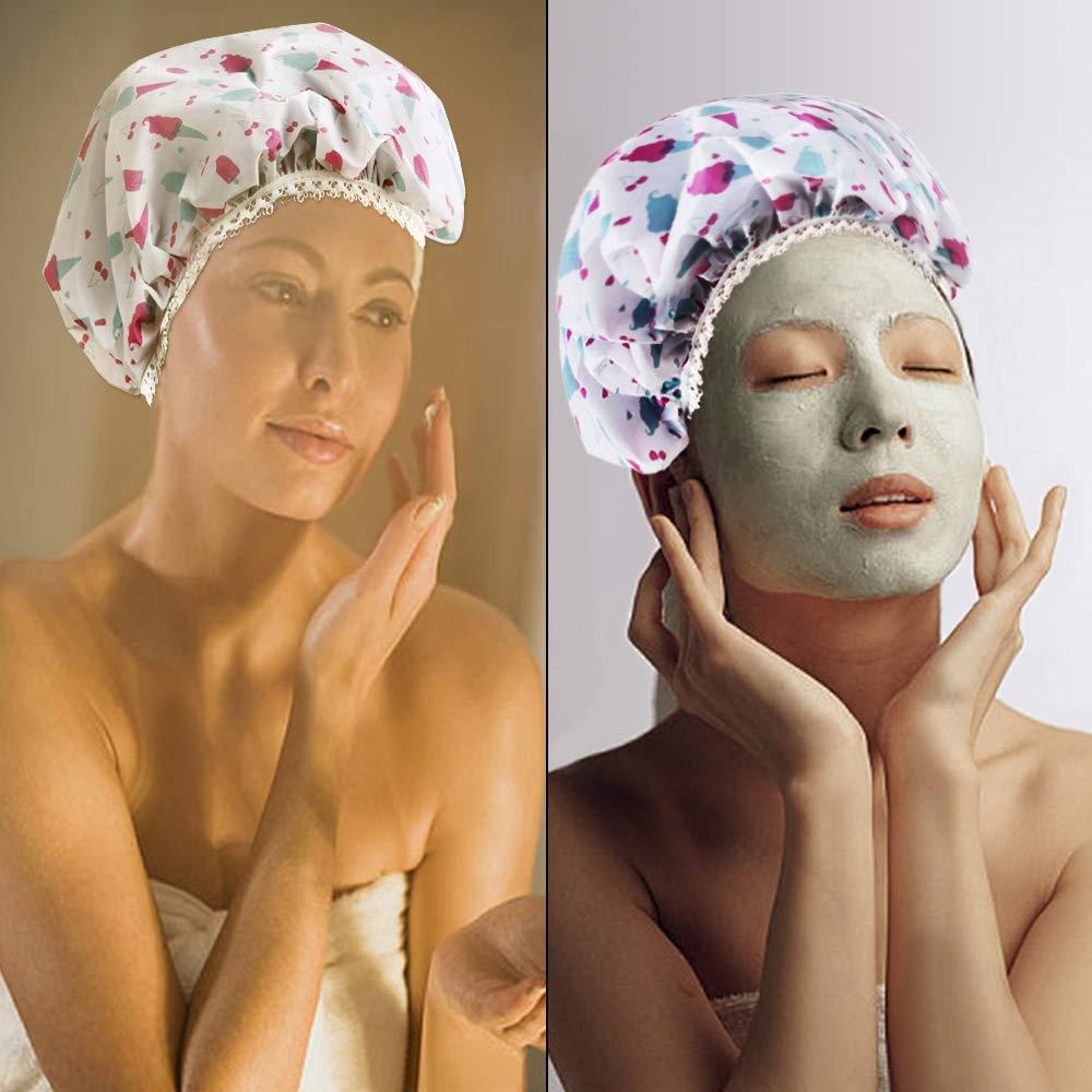 11 Gorras de Ducha Impermeables Reutilizables Aniann