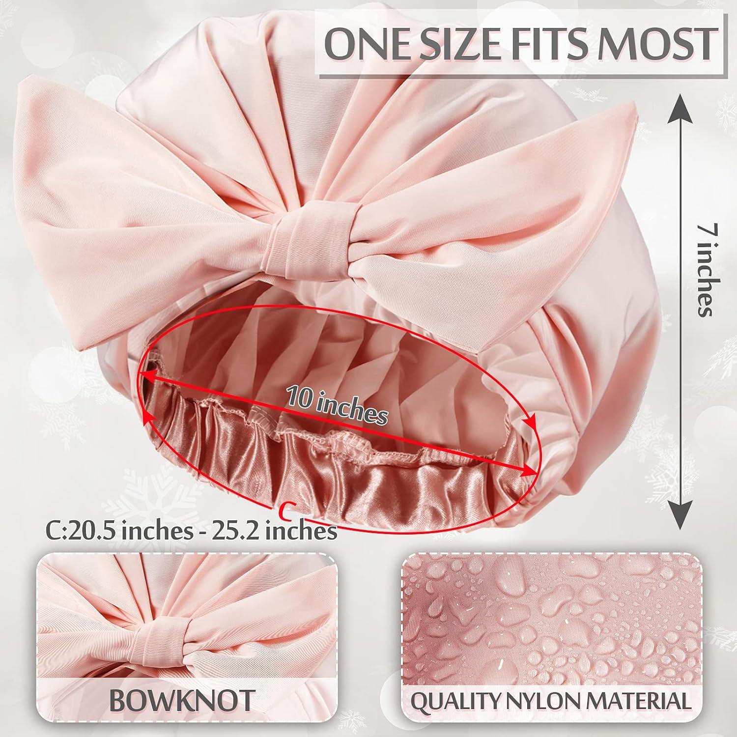 Gorras de Ducha Reutilizables Floraltop - 4 Piezas Impermeables