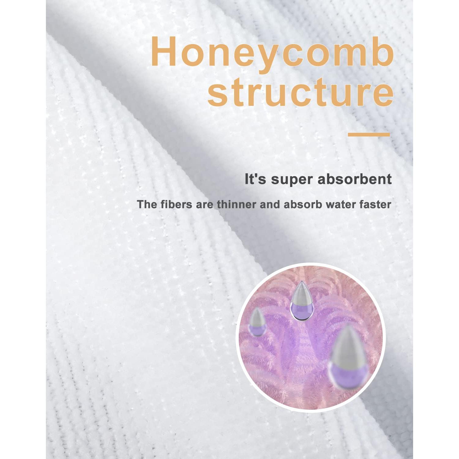 Gorro de Ducha Reutilizable Gootty Grande Floral Amarillo