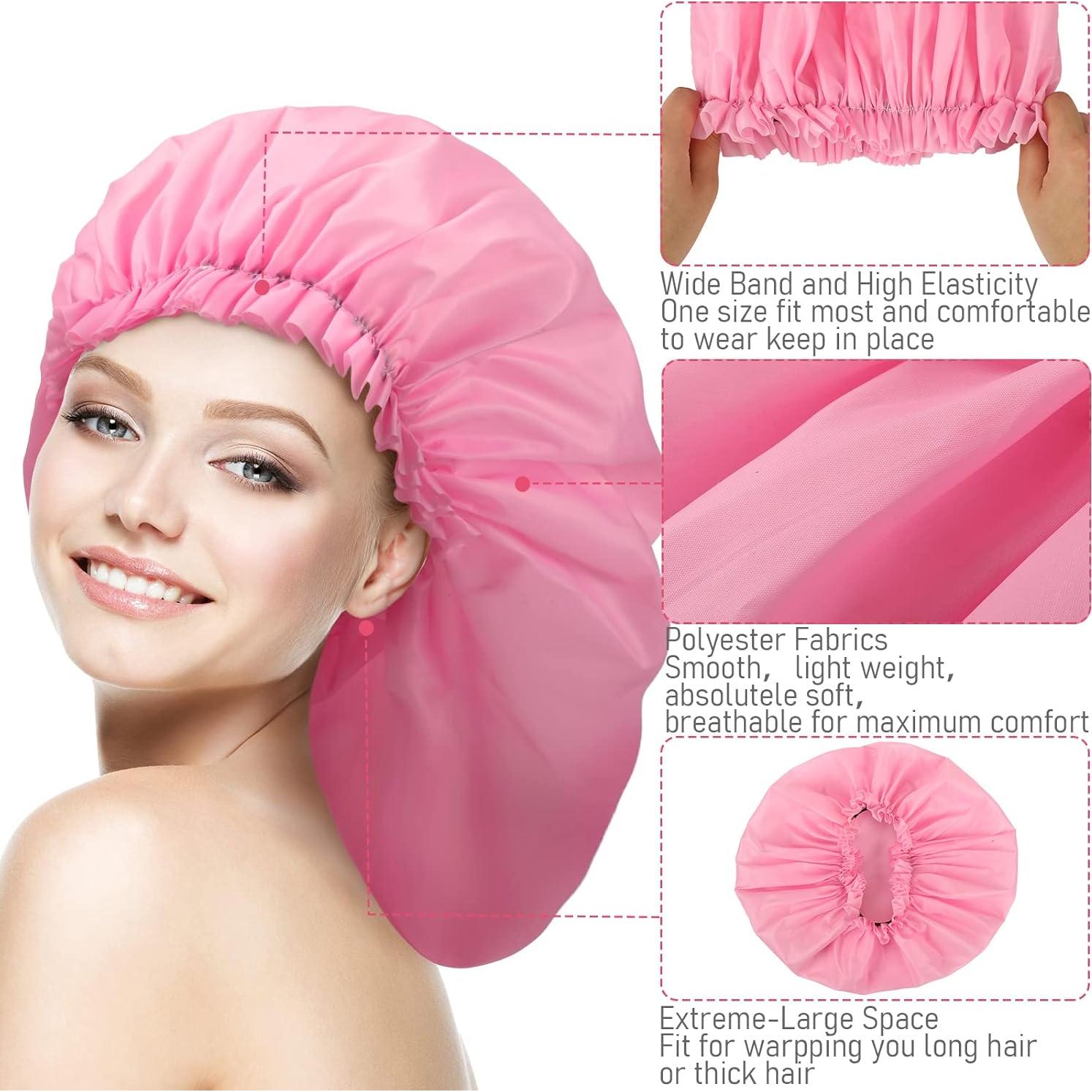 Gorras de Ducha Jumbo Extra Grande Bencailor para Dreadlocks