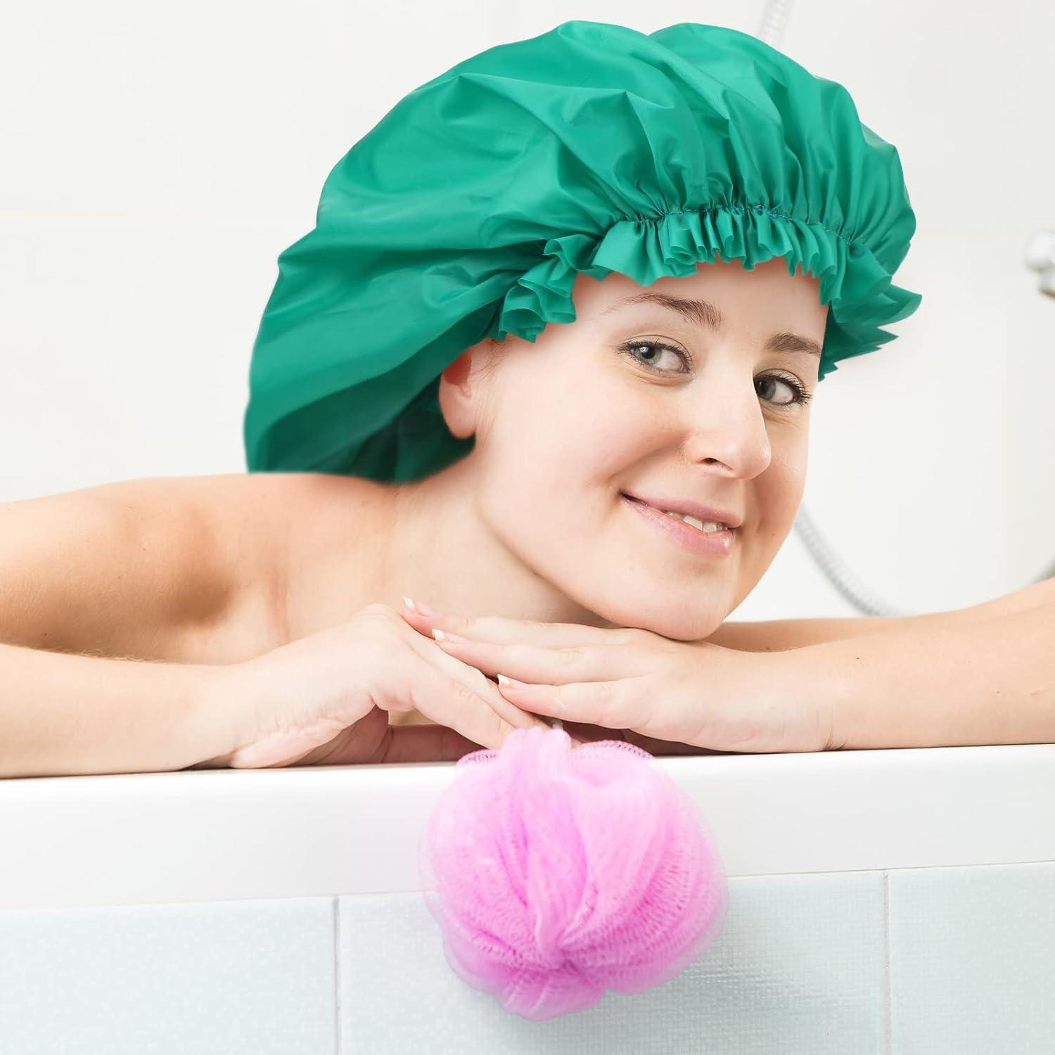 Gorras de Ducha Jumbo Extra Grande Bencailor para Dreadlocks