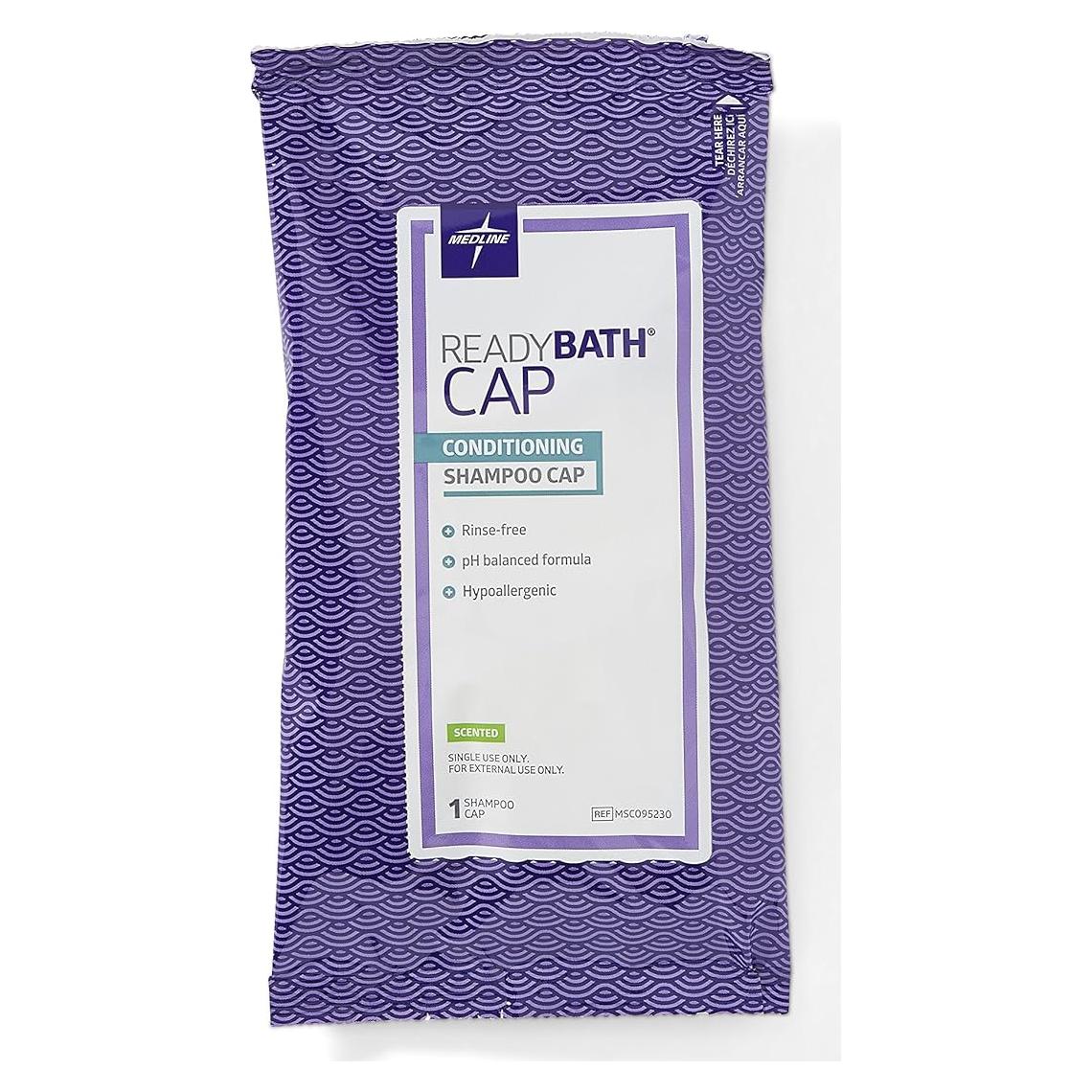 Champú y Acondicionador Sin Enjuague Medline ReadyBath 30 Unidades