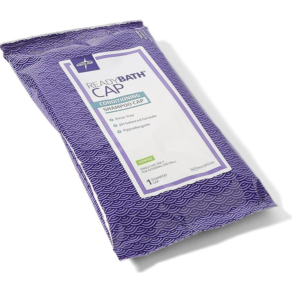 Champú y Acondicionador Sin Enjuague Medline ReadyBath 30 Unidades