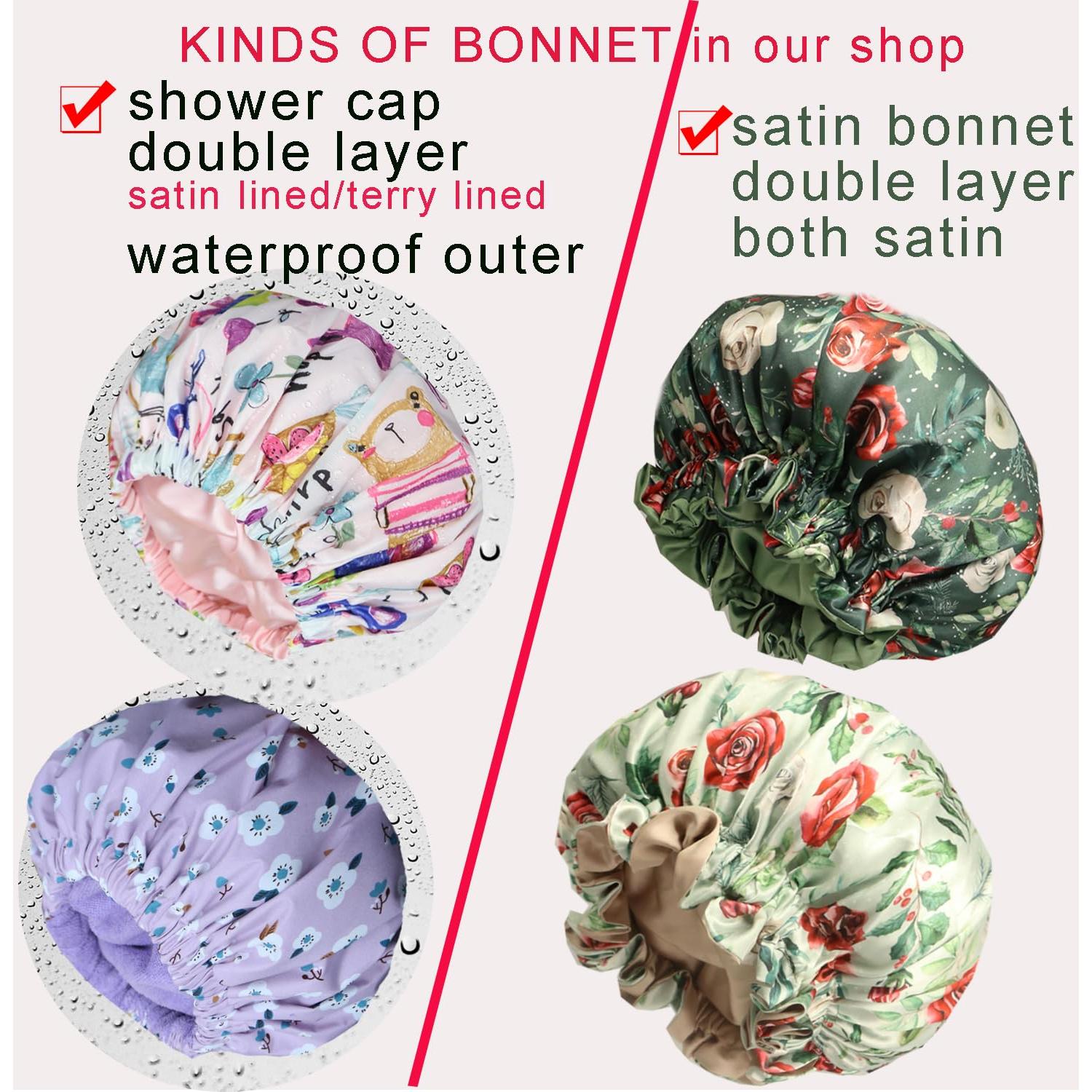 Gorro de Ducha Reutilizable Genergy Doble Capa Impermeable 35.56cm