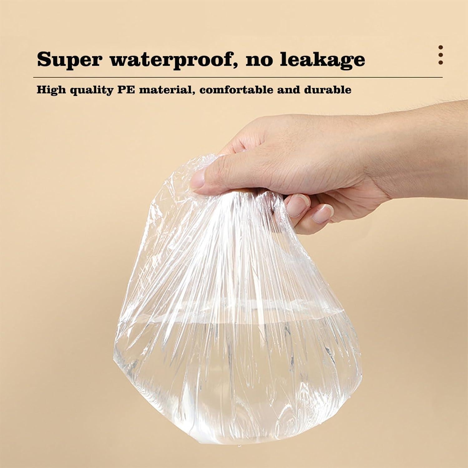 200 Gorras de Ducha Desechables MISSJOJIAY Impermeables 46 cm