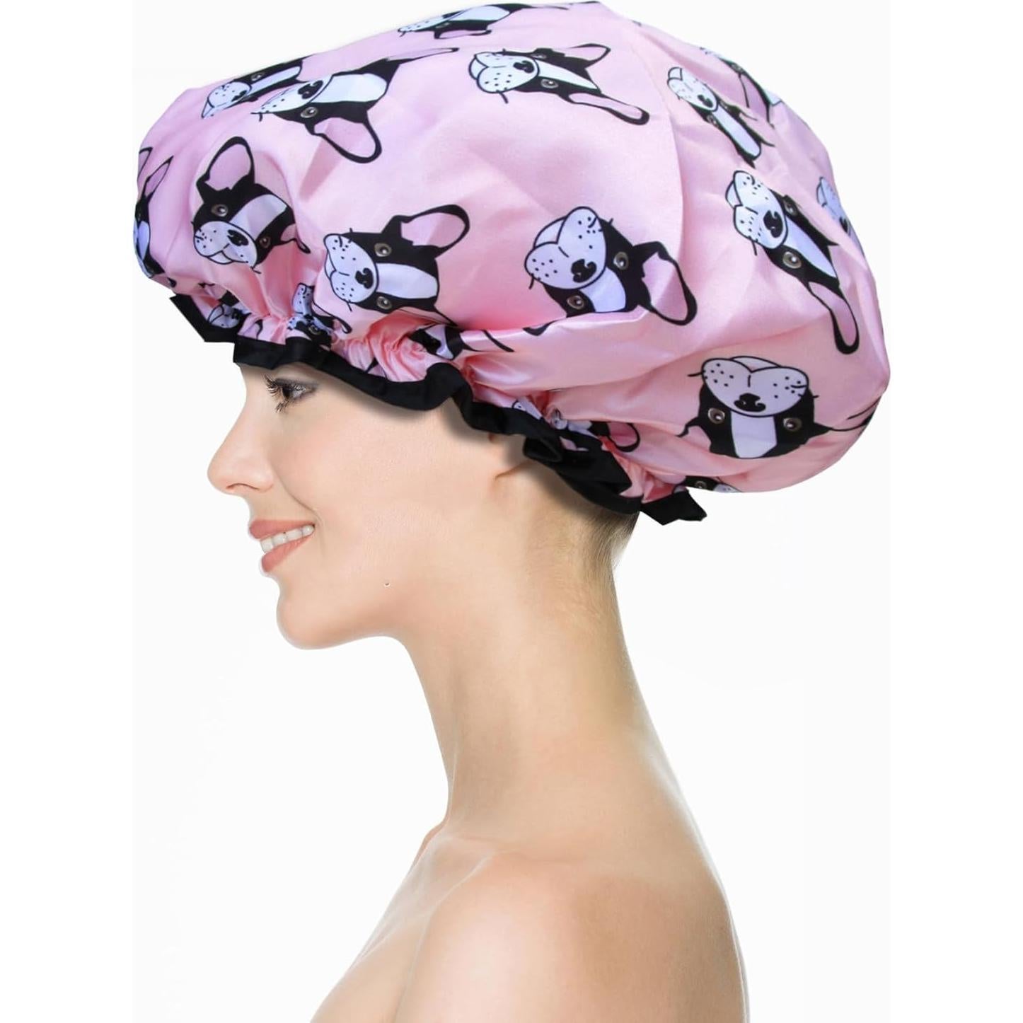 Gorro de Ducha Reutilizable Quanchen Impermeable 30 cm