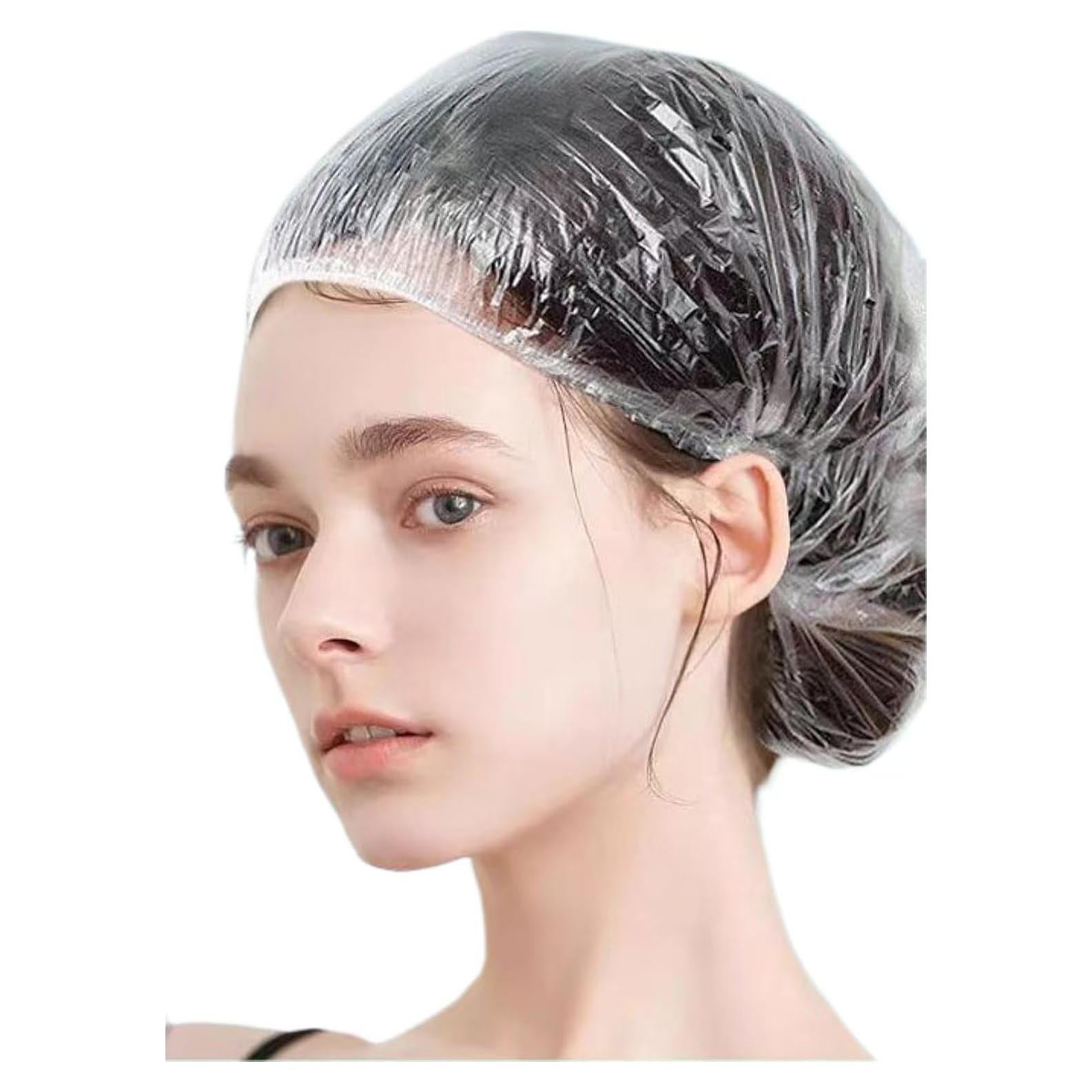 200 Gorras de Ducha Desechables Plásticas Borsicge 46 cm