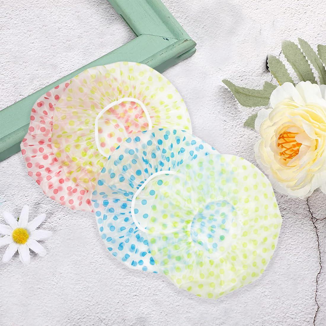 18 Gorras de Ducha Reutilizables ZGQHZR Impermeables 28cm