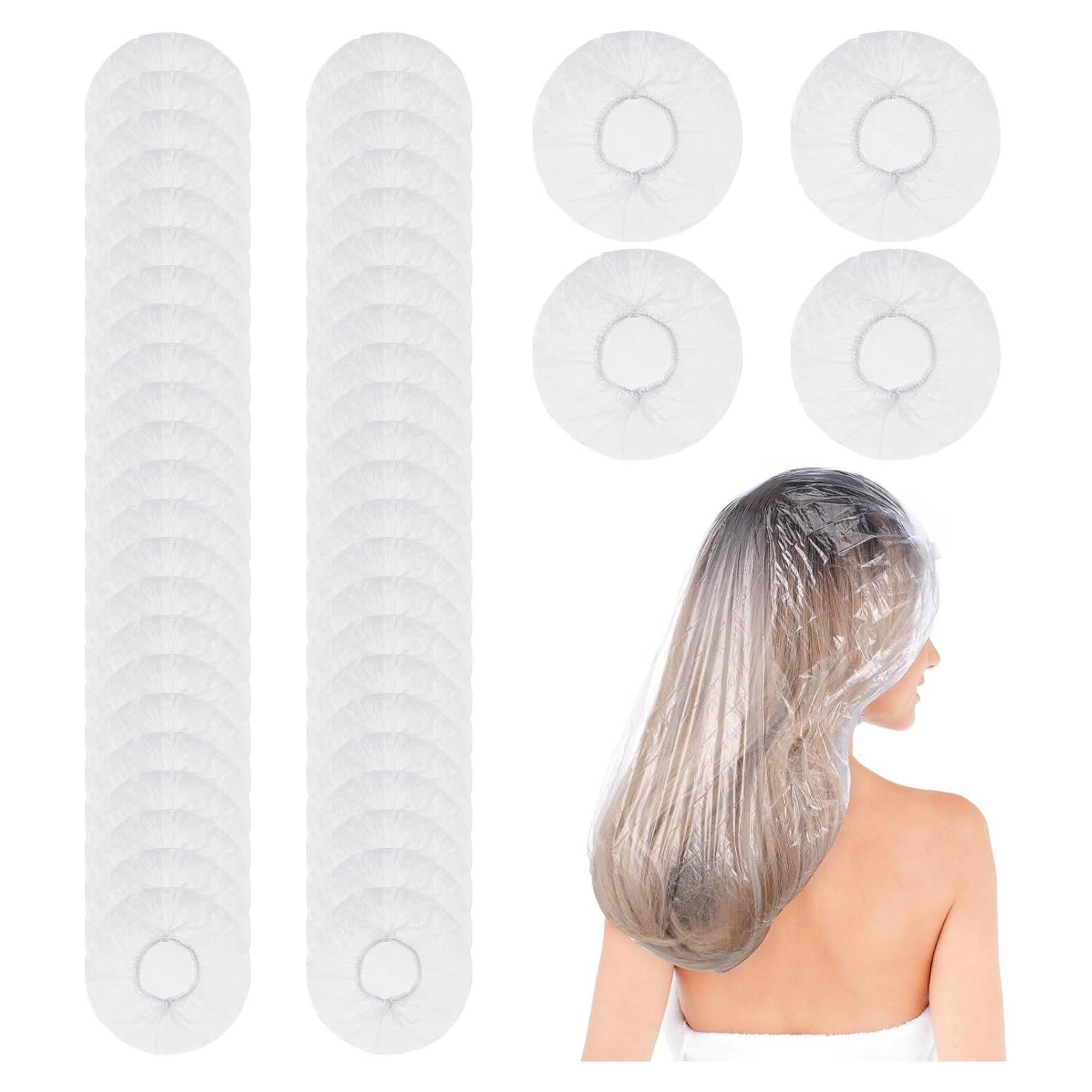 50 Gorras de Ducha Desechables Grandes Abeillo 60 cm