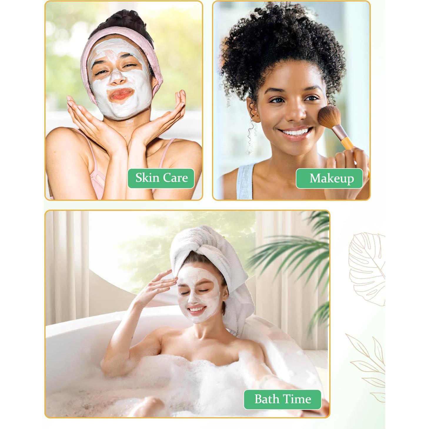 Gorro de Ducha Grande Mikimini Tropical Reutilizable Impermeable