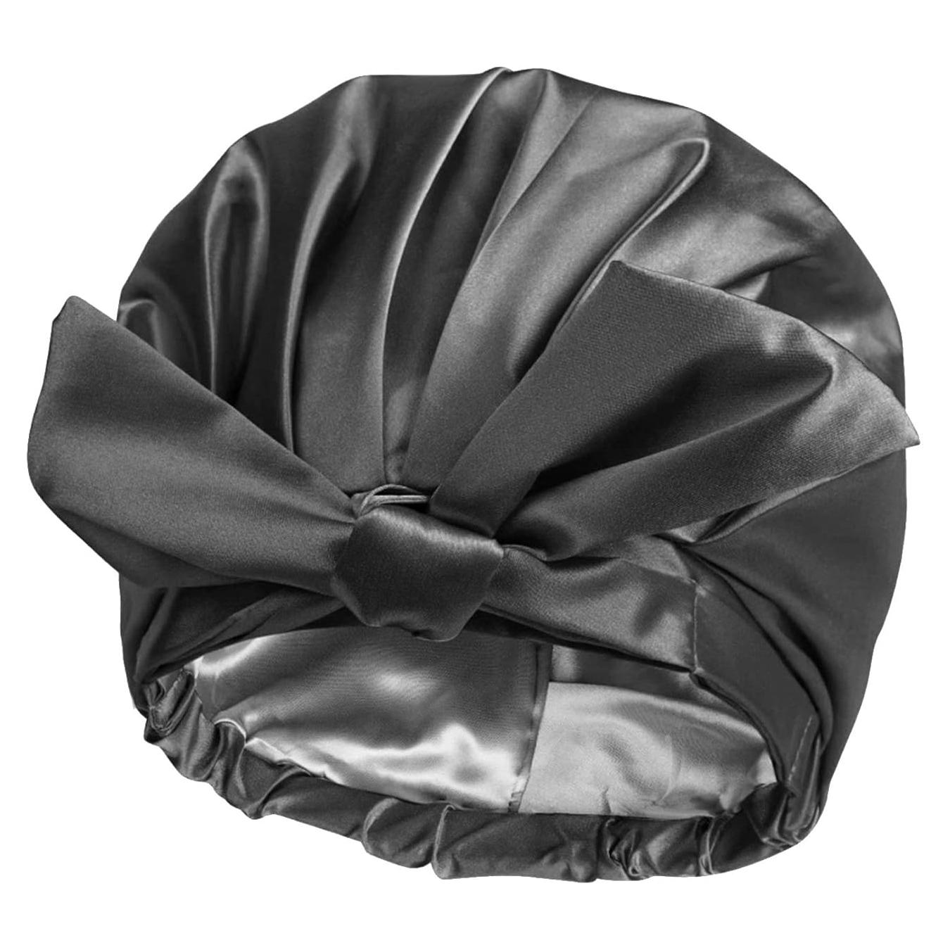 Gorro de Ducha Reutilizable Grande Quanchen Negro Ajustable