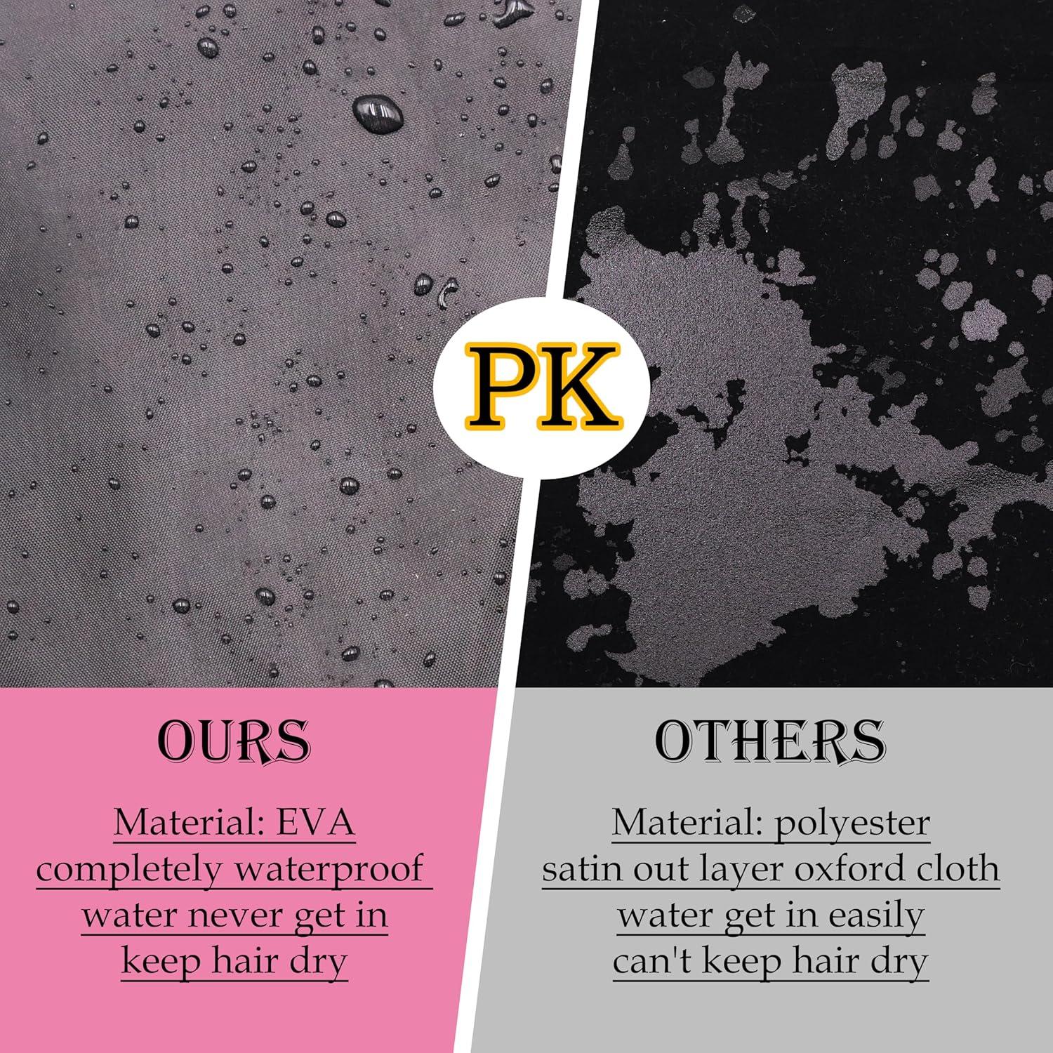 Gorros de Ducha Grandes para Mujeres - 2 PCS Impermeables