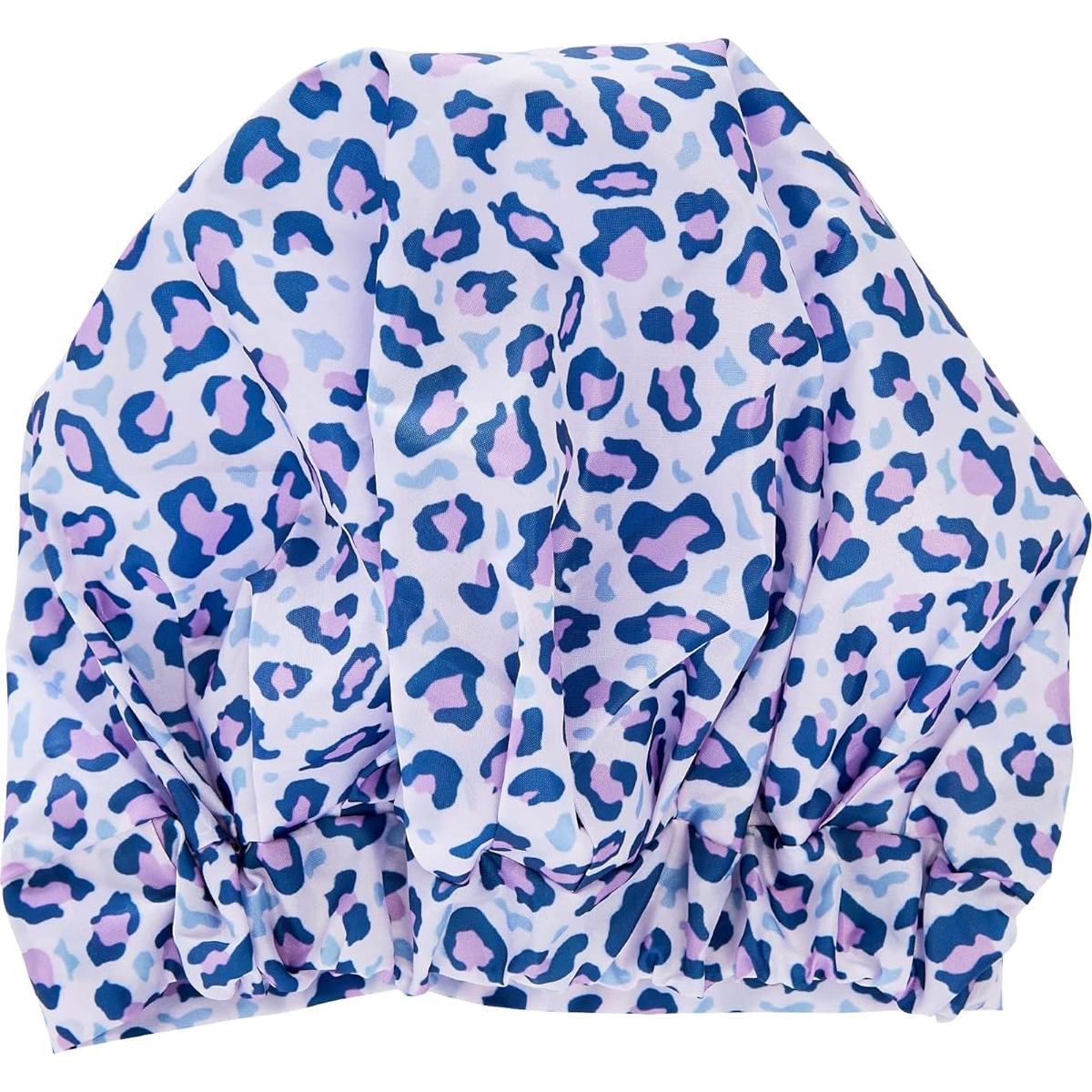 Gorro de Ducha Reutilizable Rojo por Kiss Leopardo para Niños