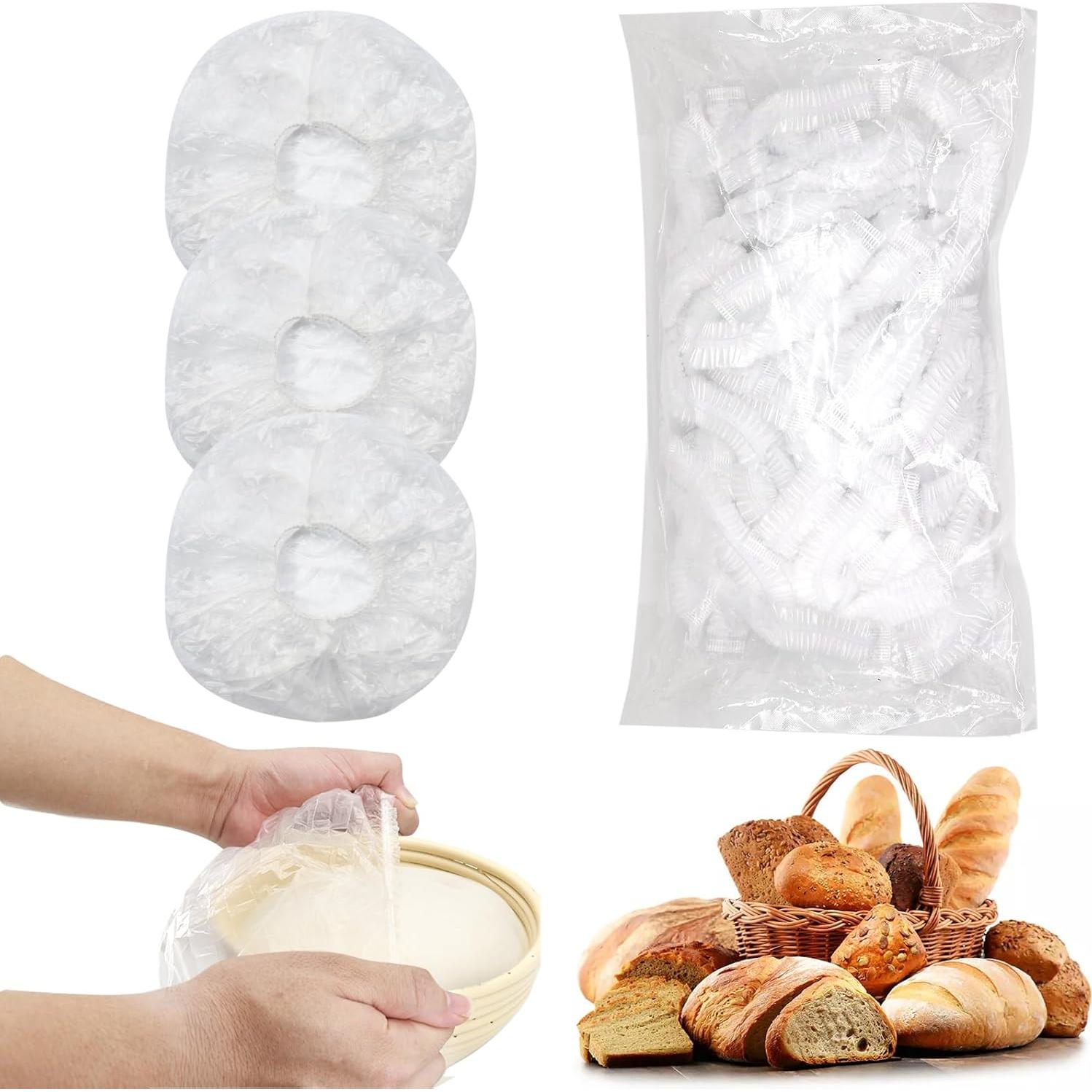 120 Gorras de Ducha para Fermentación de Pan QUPIVA