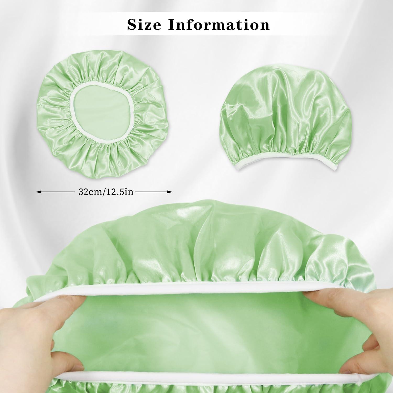 Gorros de Ducha Reutilizables Mis Cosas Novedosas 3PC