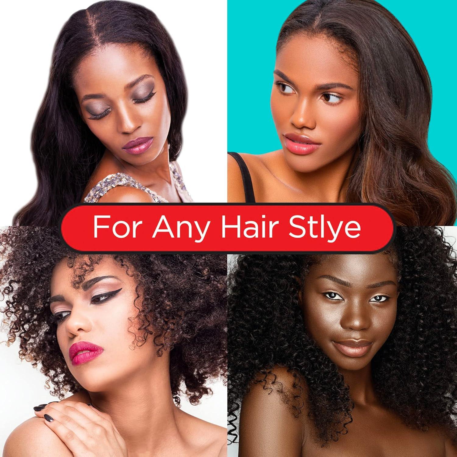 Gorro de Ducha DONNA Extra Grande Impermeable Negro 1PC