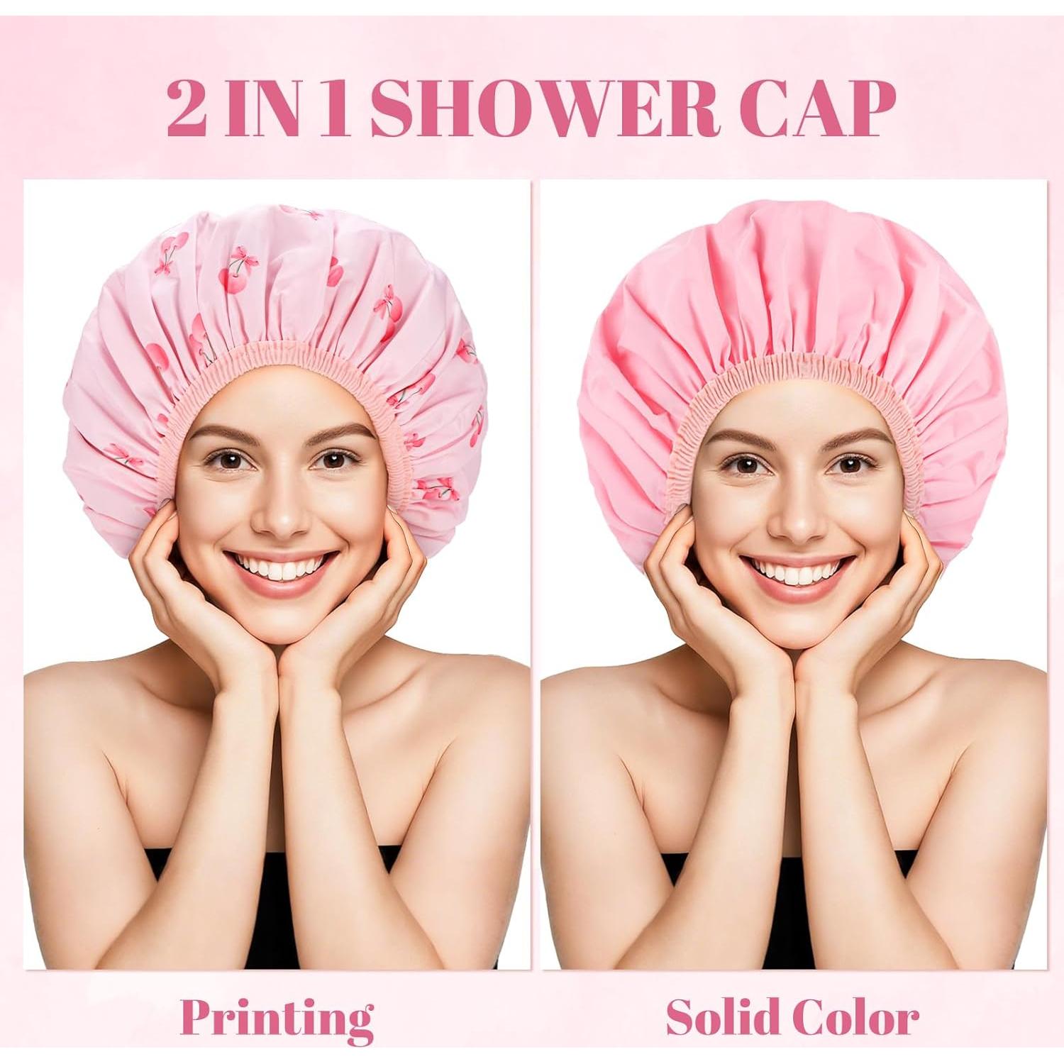 Gorro de Ducha Doble Cara Pengxiaomei Impermeable 32 cm