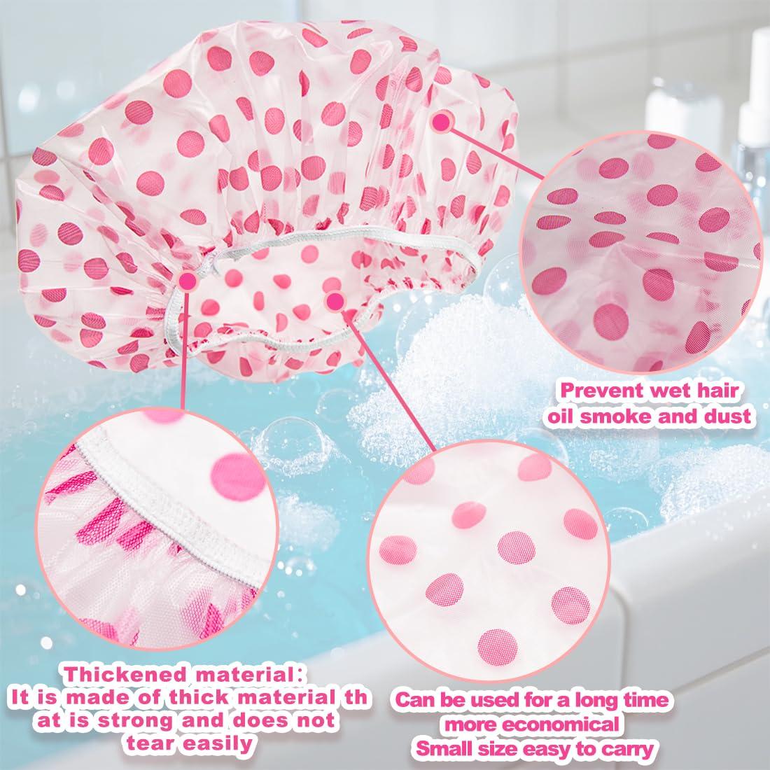 Paquete de 18 Gorras de Ducha Reutilizables FZWONVUC