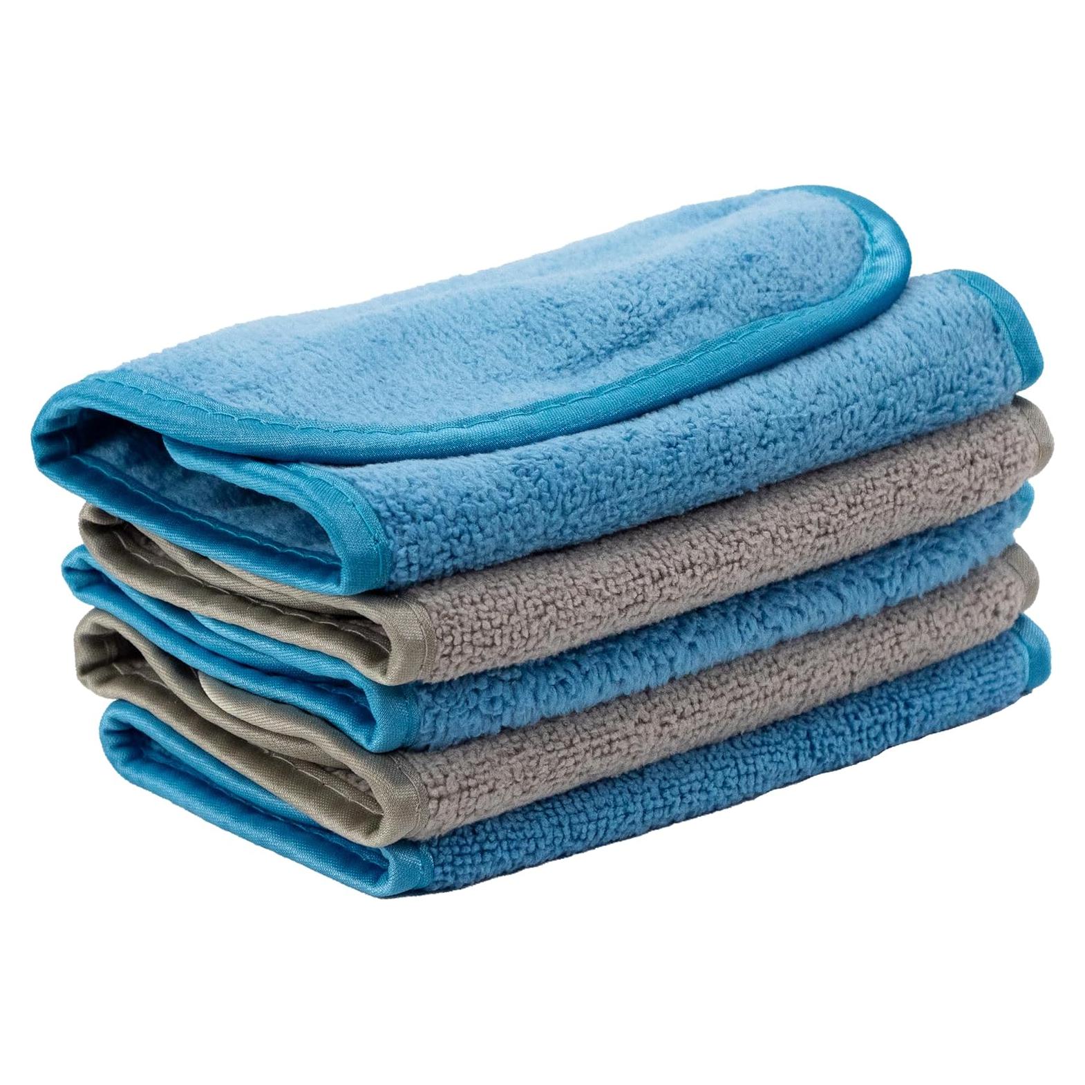 Toallitas Desmaquillantes Reutilizables S&T INC. 5PK 15.24x30.48cm