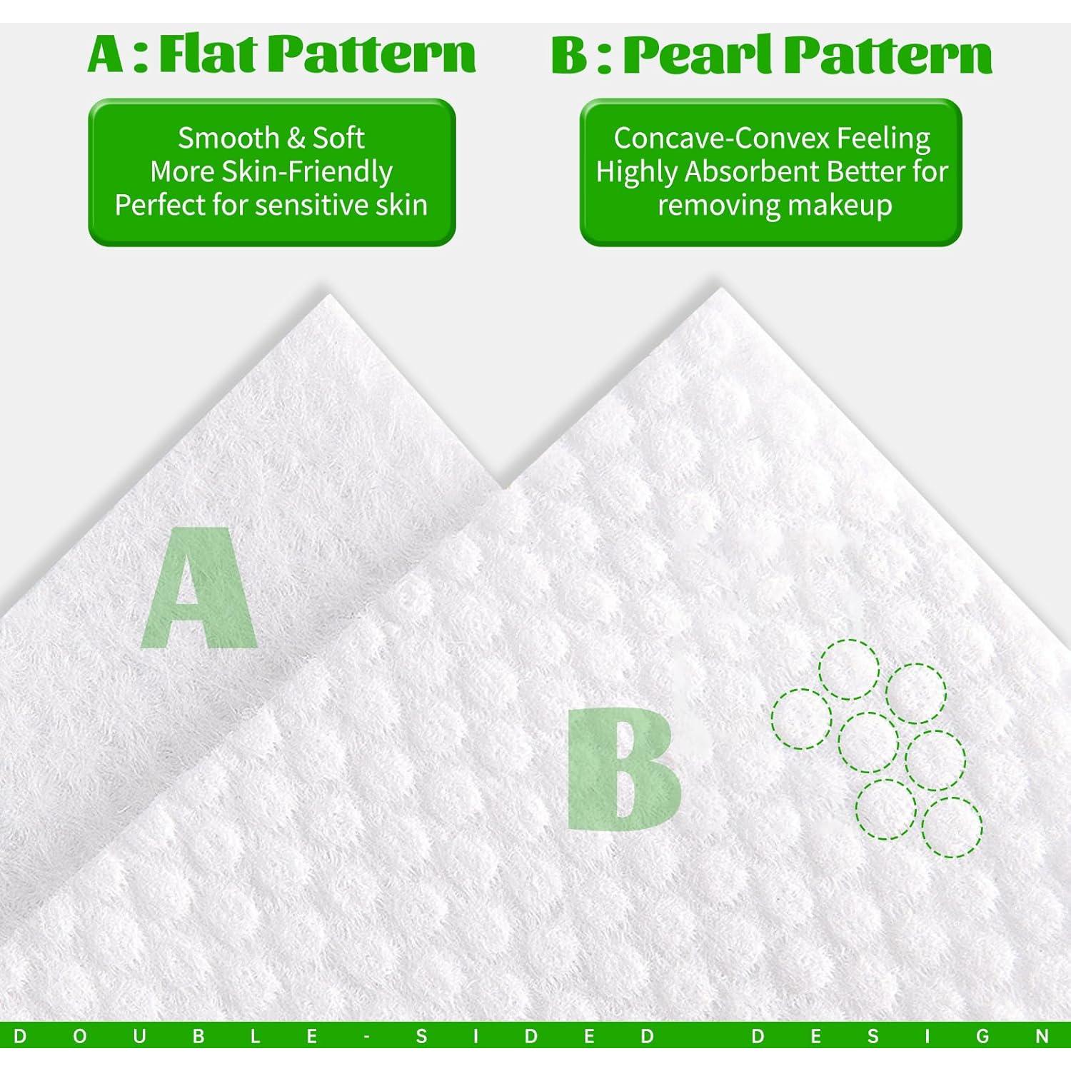 Toallas Faciales Desechables BFHKXW 100 Hojas Biodegradables